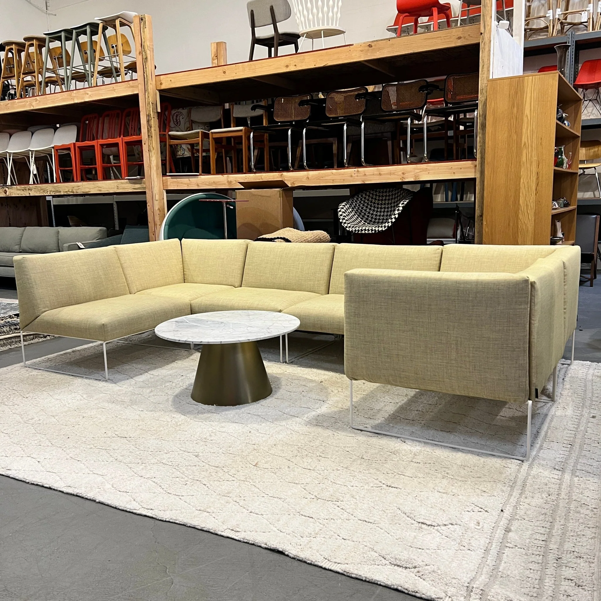 Andreu World 5 Piece Modular Siesta sectional sofa - Image 5