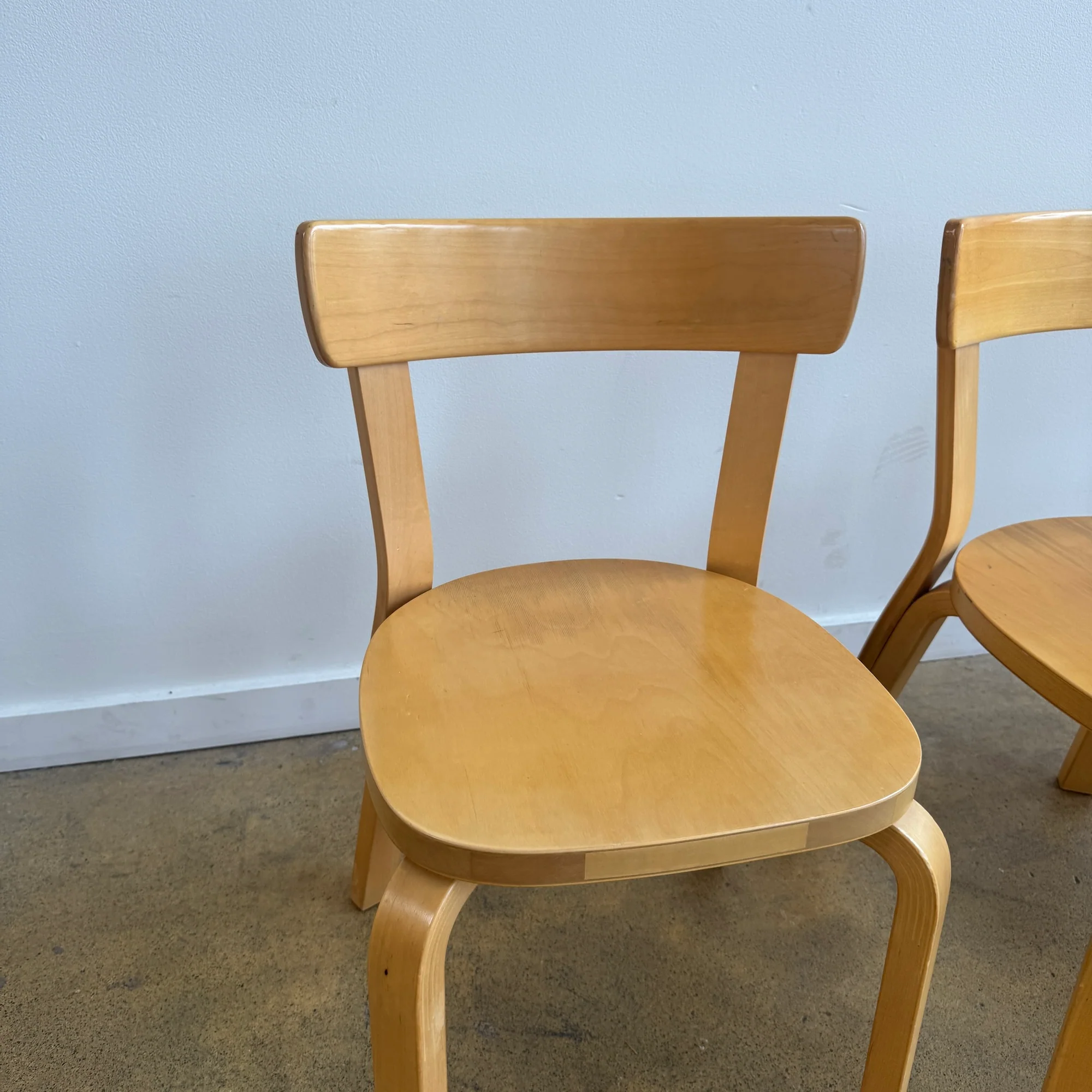 Artek Alvar Aalto 69 Chair - Birch (Price per) - Image 3