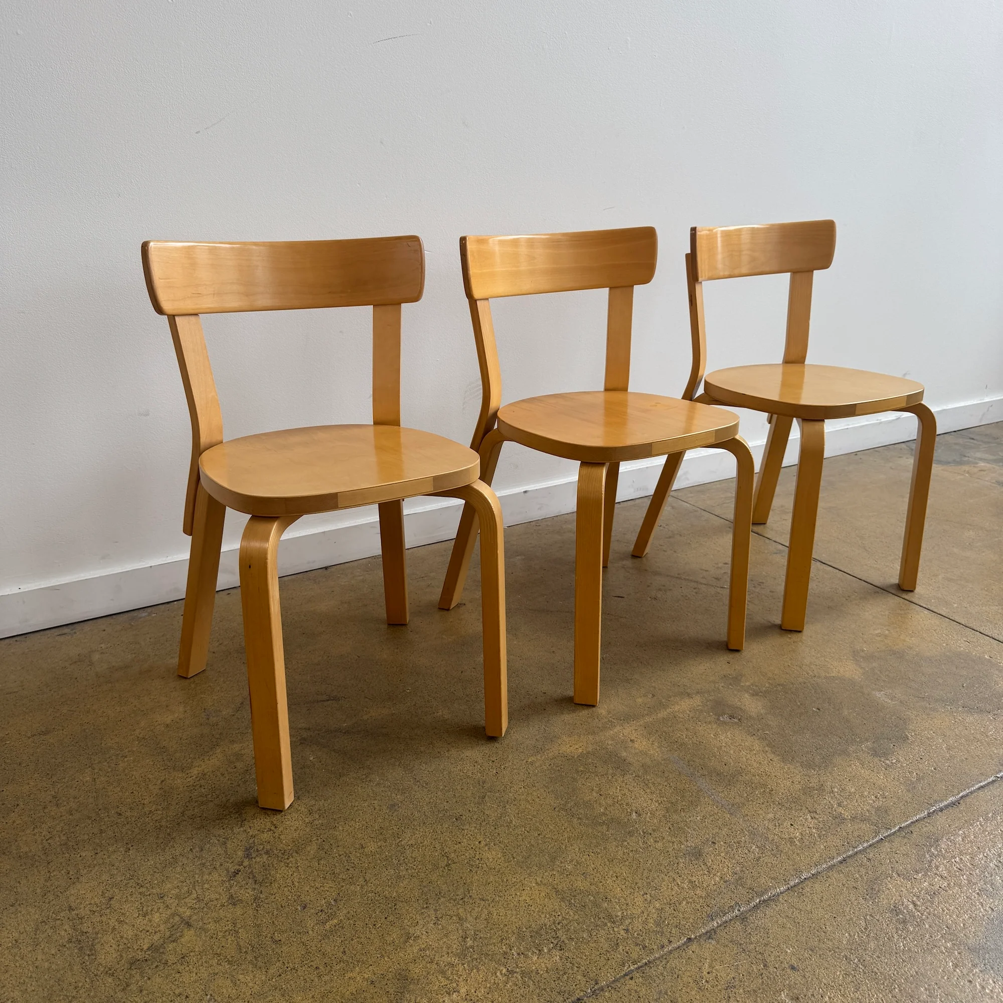 Artek Alvar Aalto 69 Chair - Birch (Price per) - Image 4