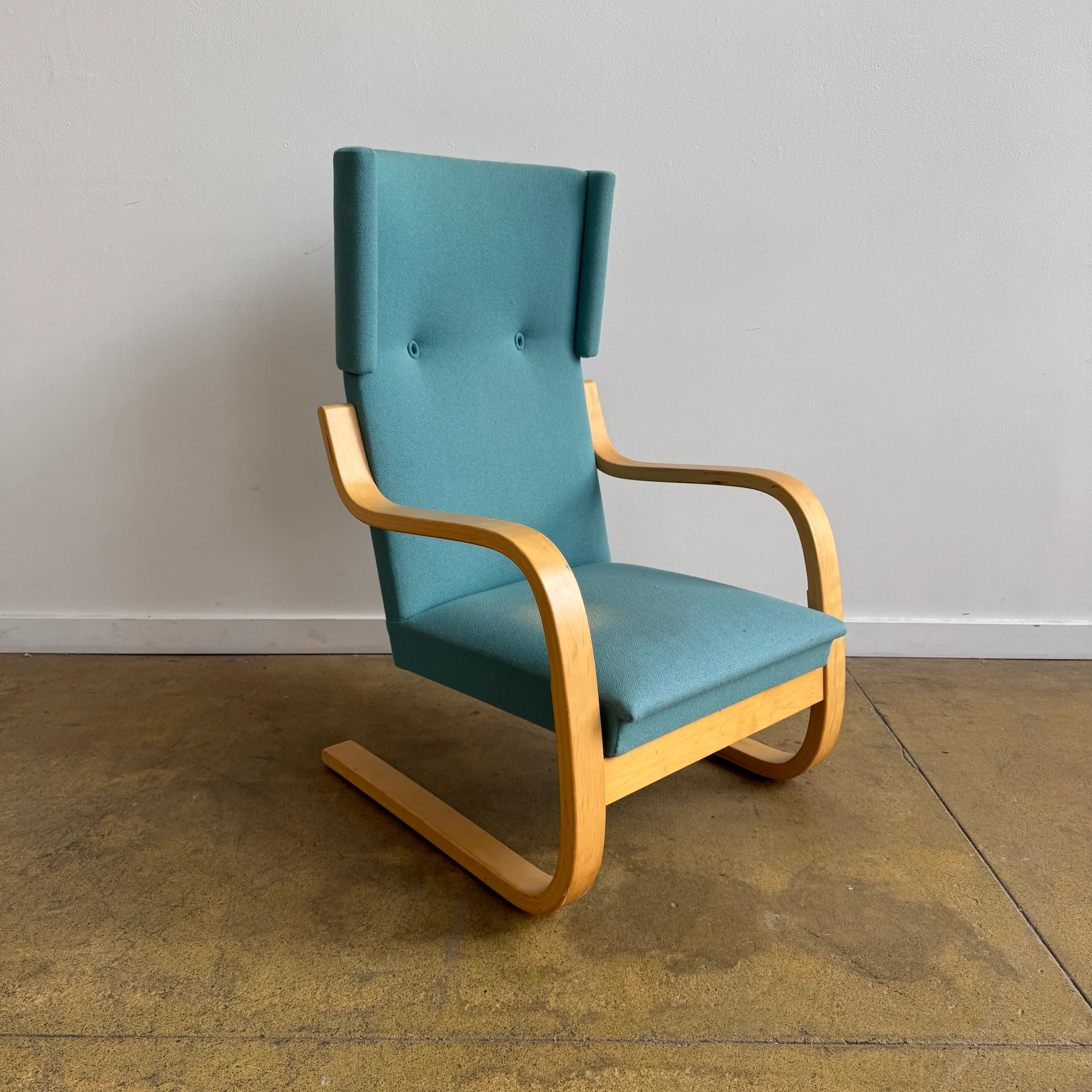 Artek Alvar Aalto Natural Birch Armchair 401 - (Free Upholstery)