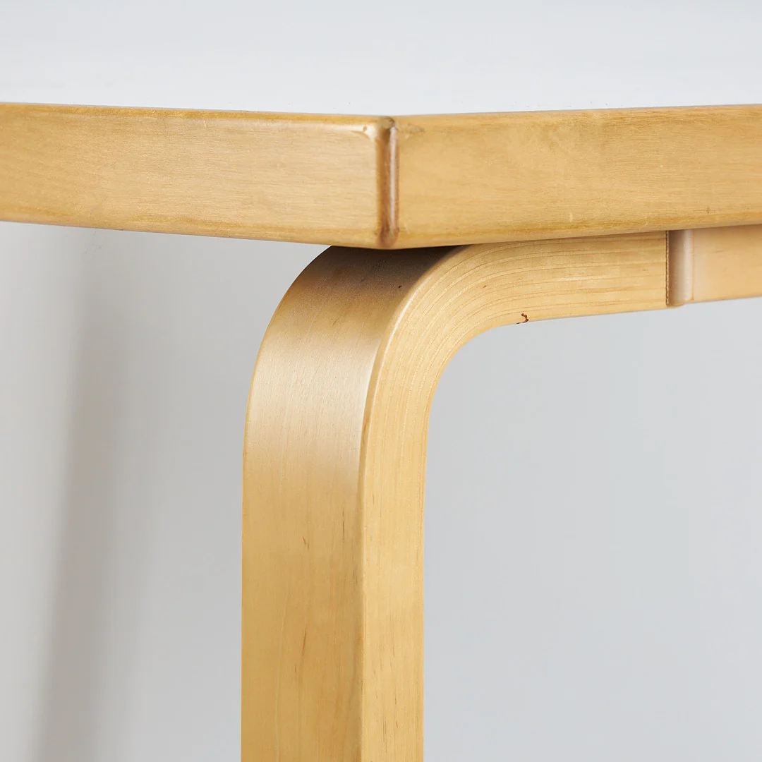 Authentic! ALVAR AALTO Dining Table & 4 upholstered chairs for Artek. - Image 6