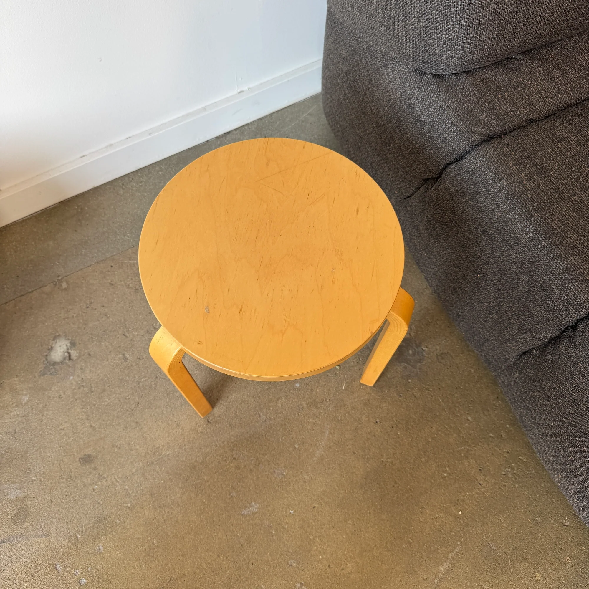 Authentic! Artek Aalto Stool 60 - Image 3