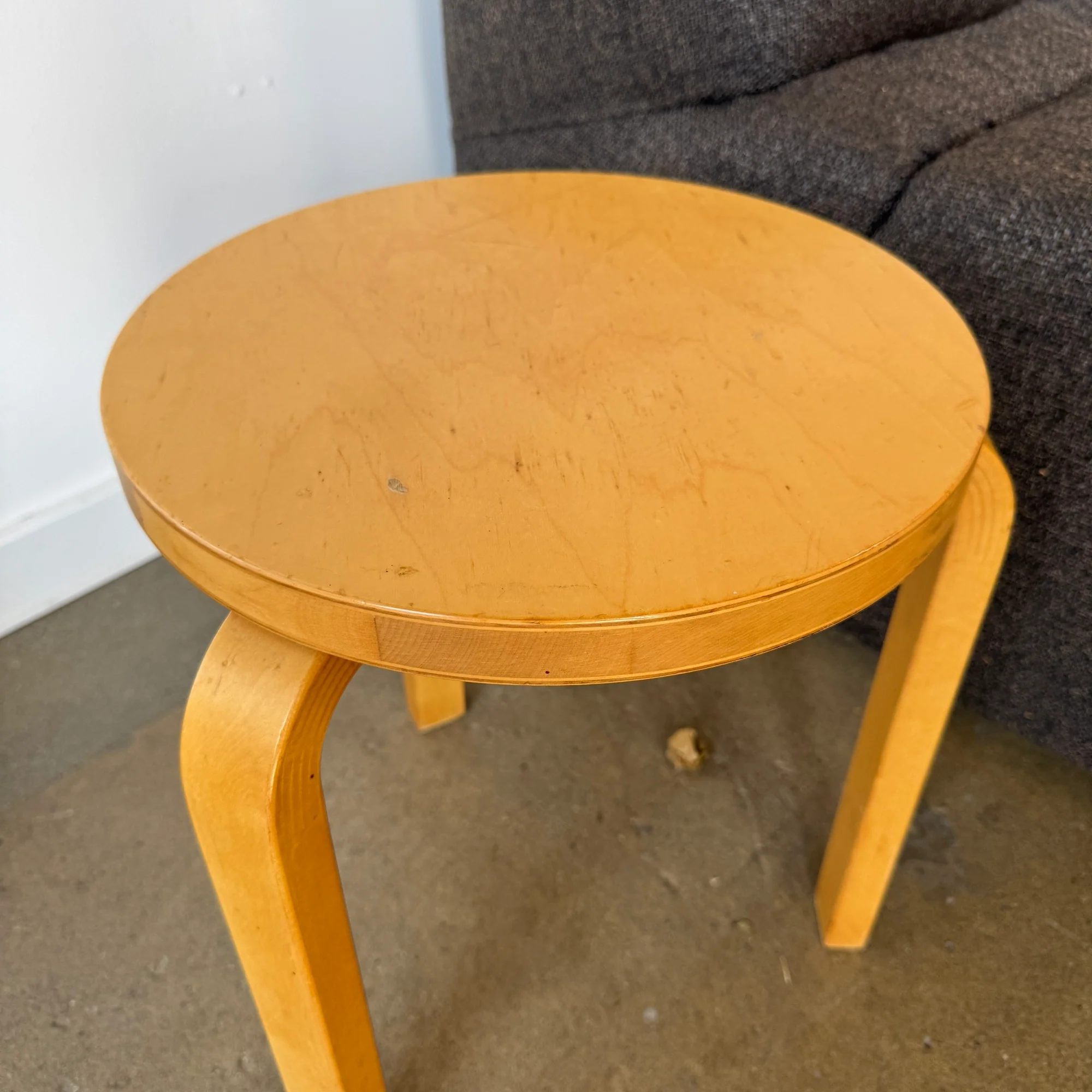 Authentic! Artek Aalto Stool 60 - Image 4