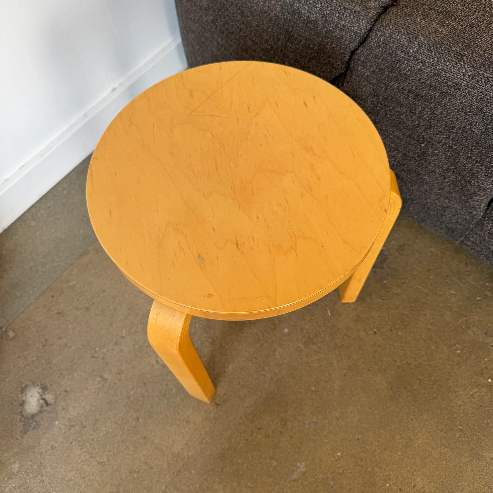 Authentic! Artek Aalto Stool 60 - Image 5