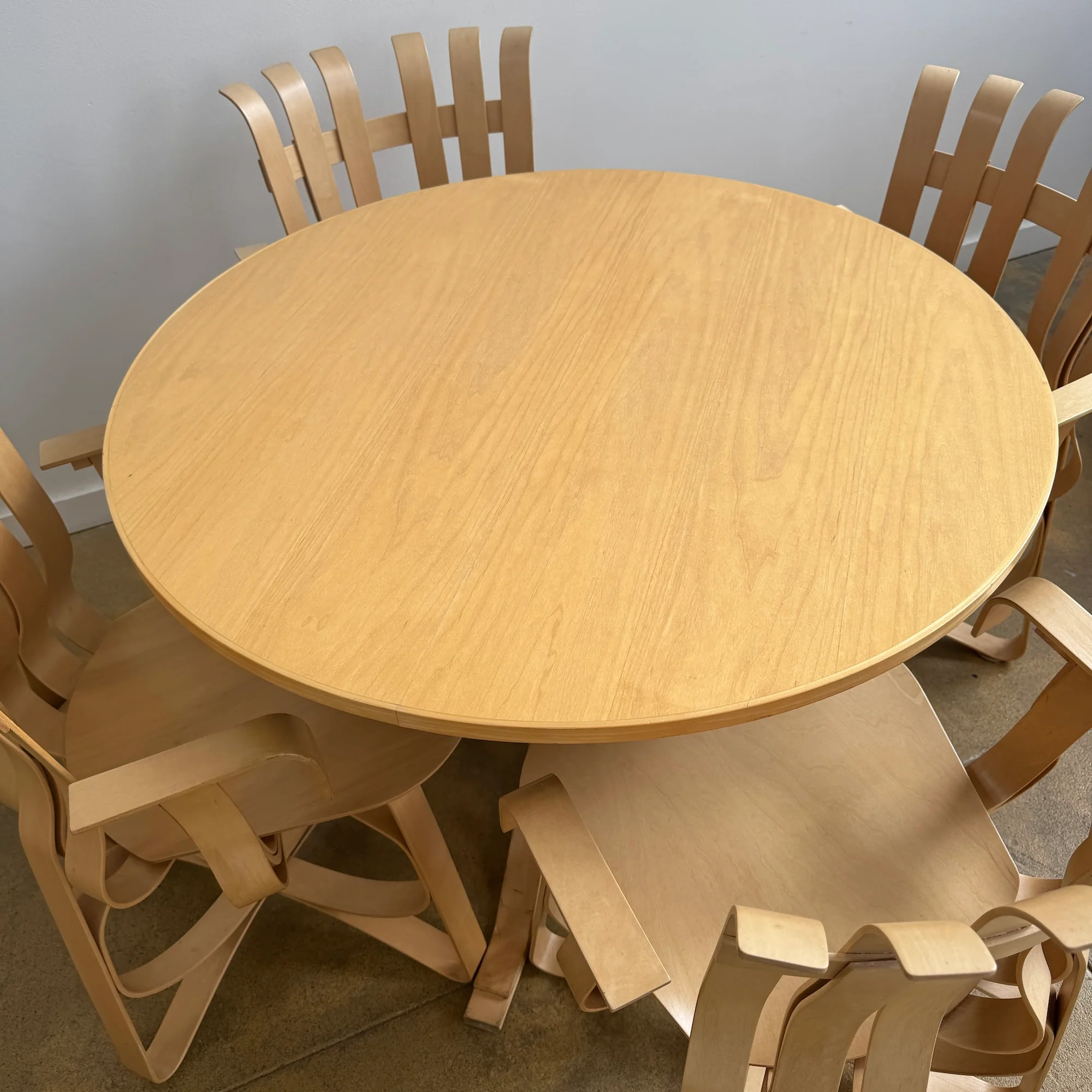 Authentic! Gehry face off table by Frank Gehry for Knoll - Image 11
