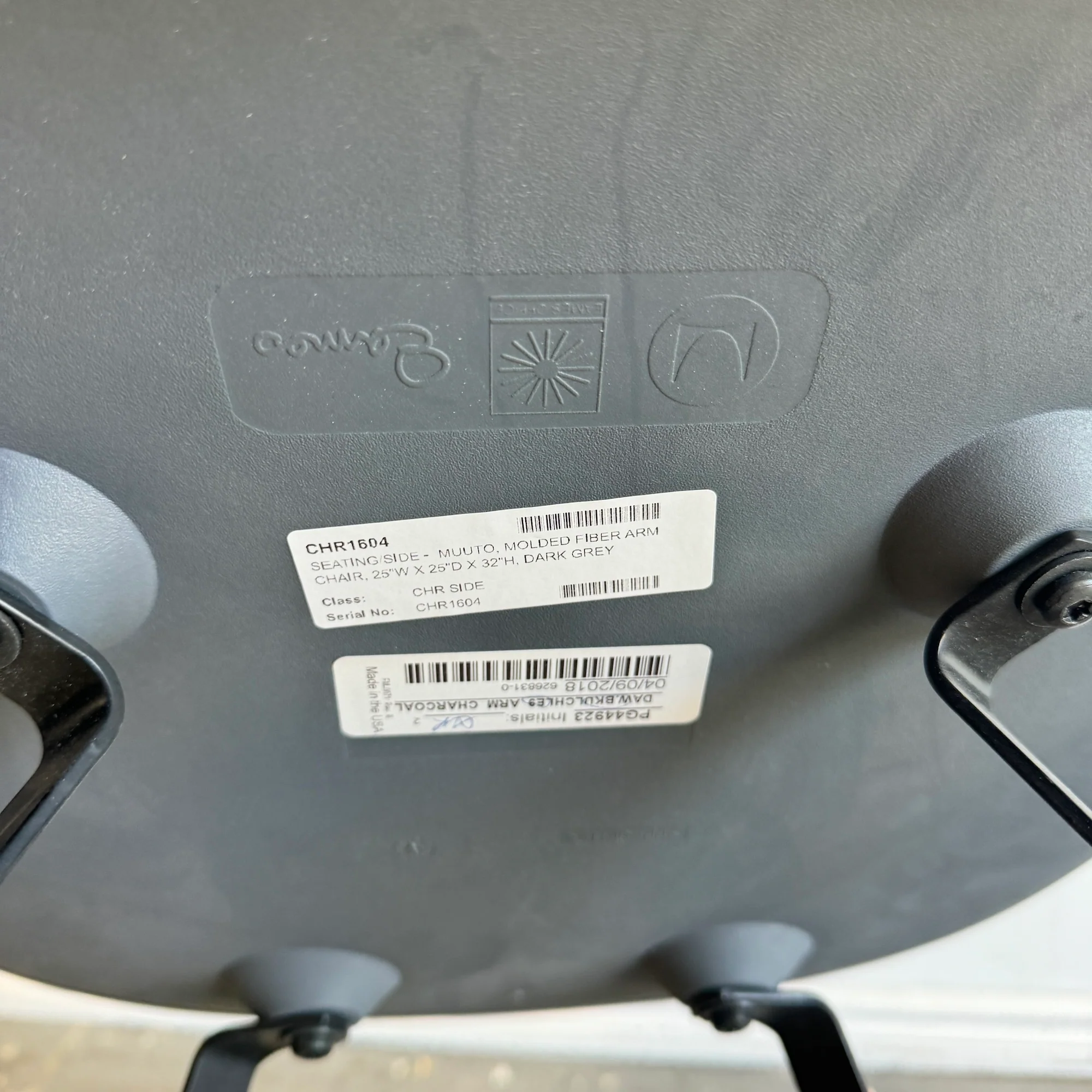 Authentic! Herman Miller Eames Armchair - Image 4