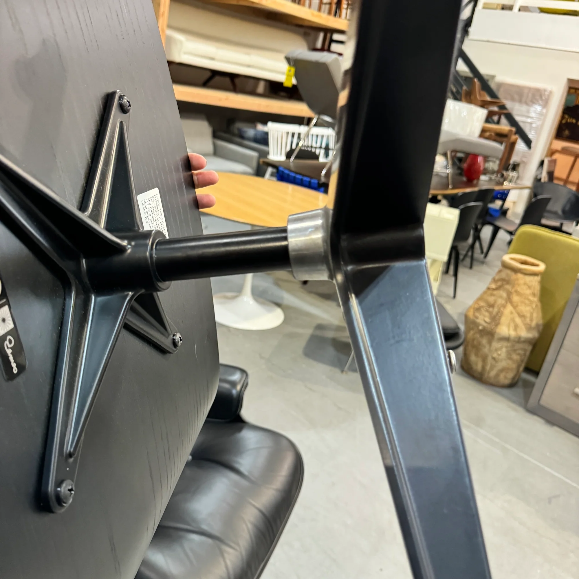 Authentic! Herman Miller Eames Lounge chair and Ottoman "Tall" - Image 8
