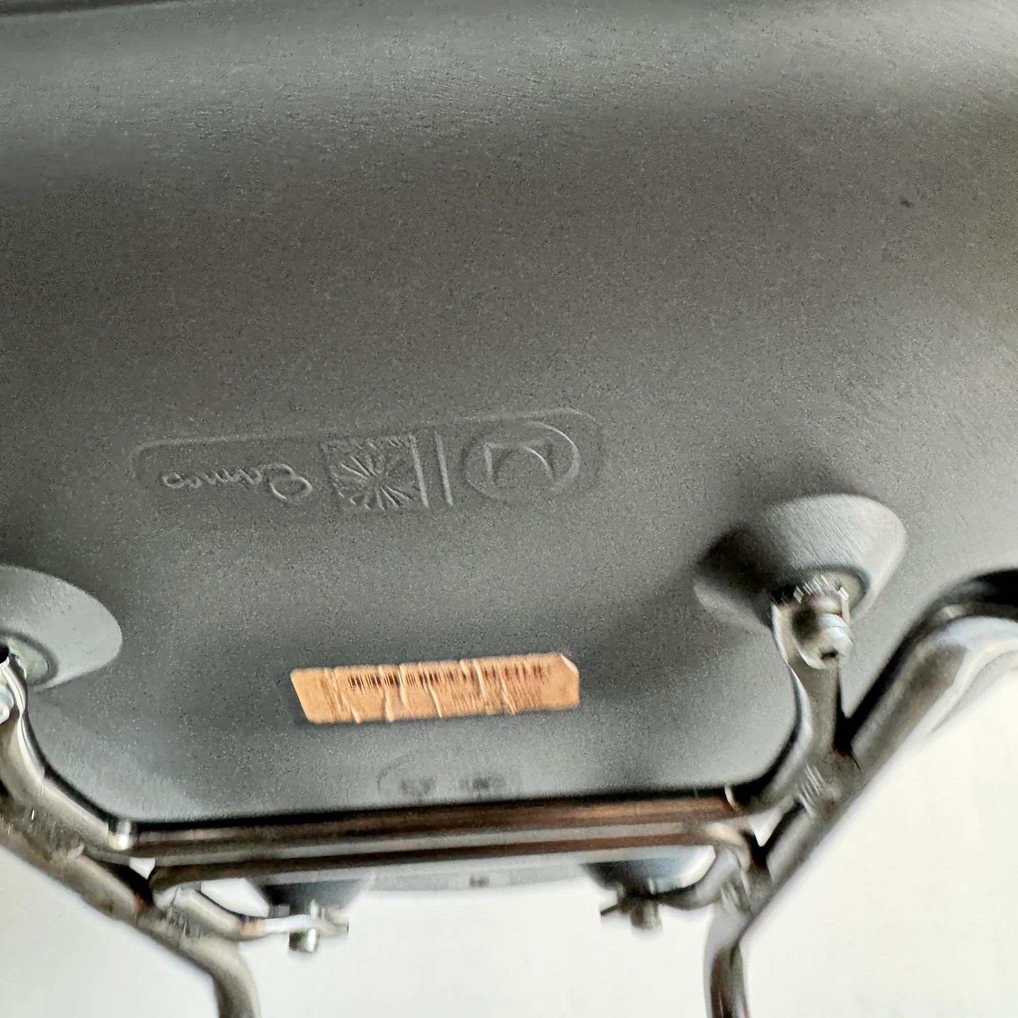 Authentic! Herman Miller Eames Molded Plastic Barstools (Gray) - Image 5