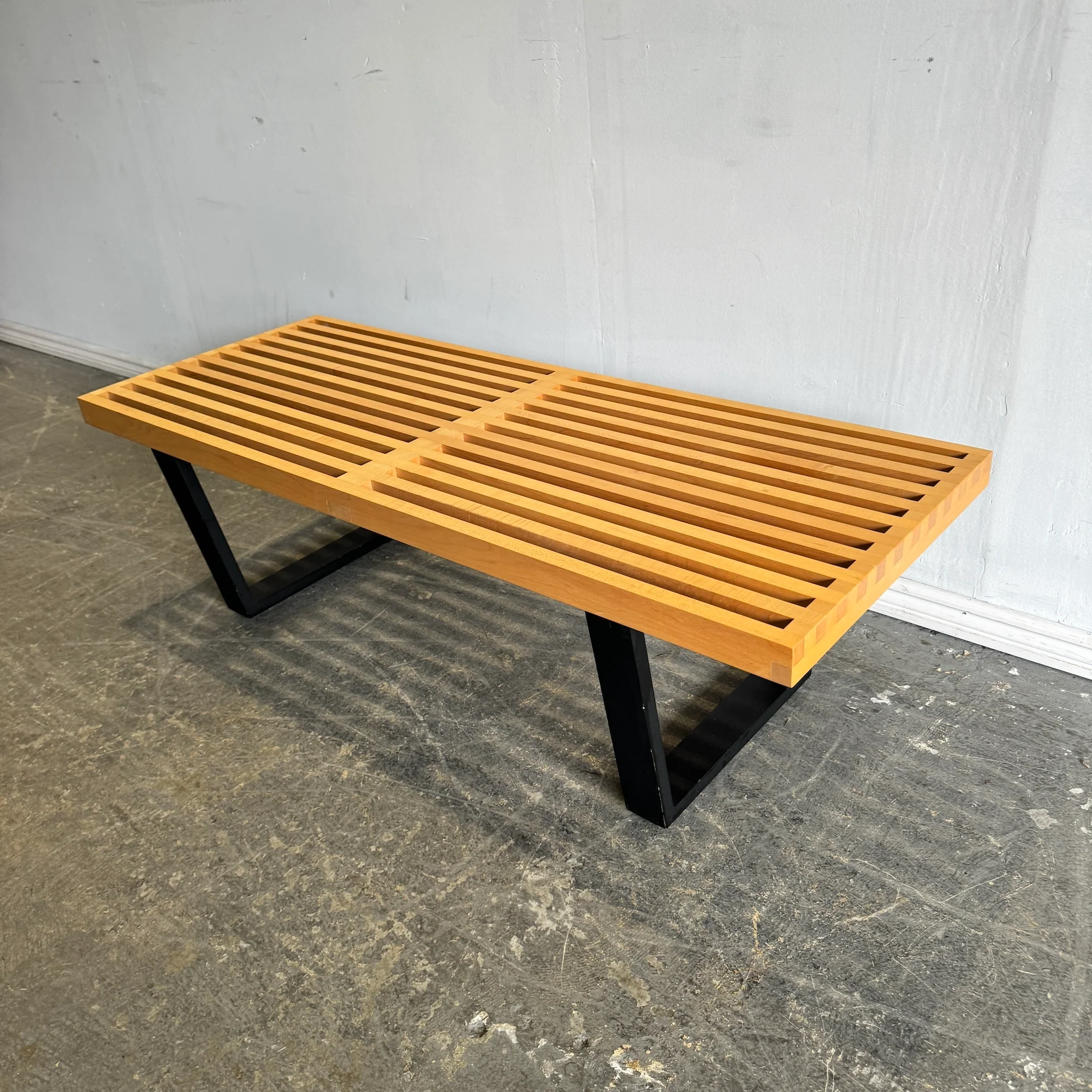 Authentic! Herman Miller George Nelson Iconic 48" Bench - Image 2