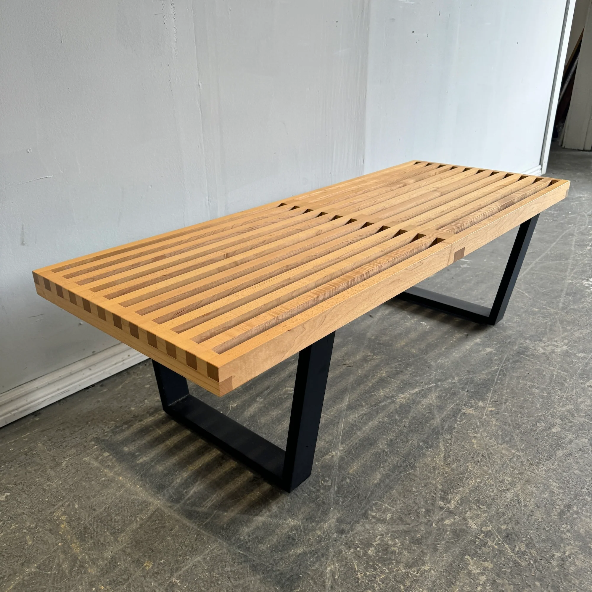 Authentic! Herman Miller George Nelson Iconic 48" Bench - Image 3