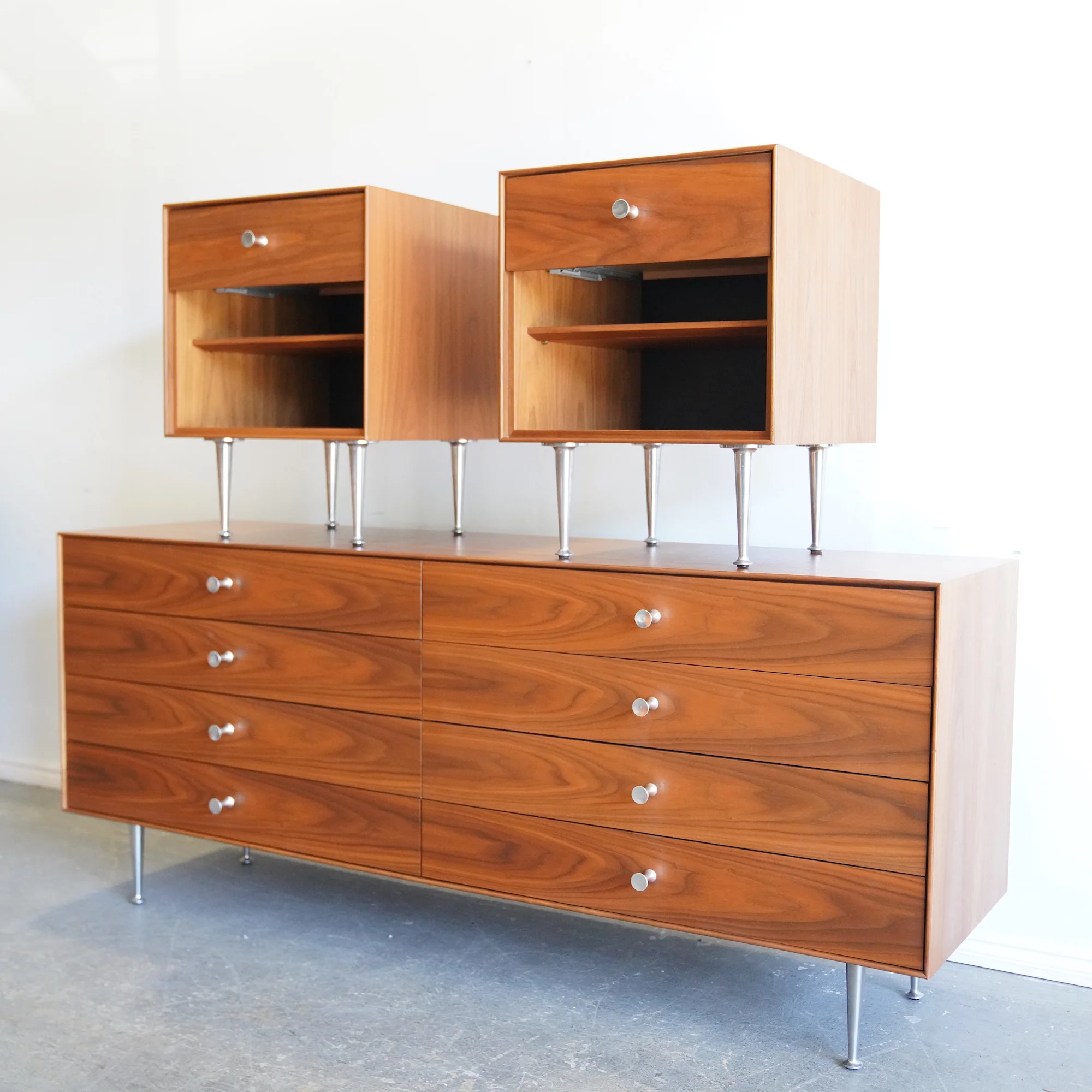Authentic! Herman Miller George Nelson Nightstands & Dresser ($600 Bundle discounts) - Image 2