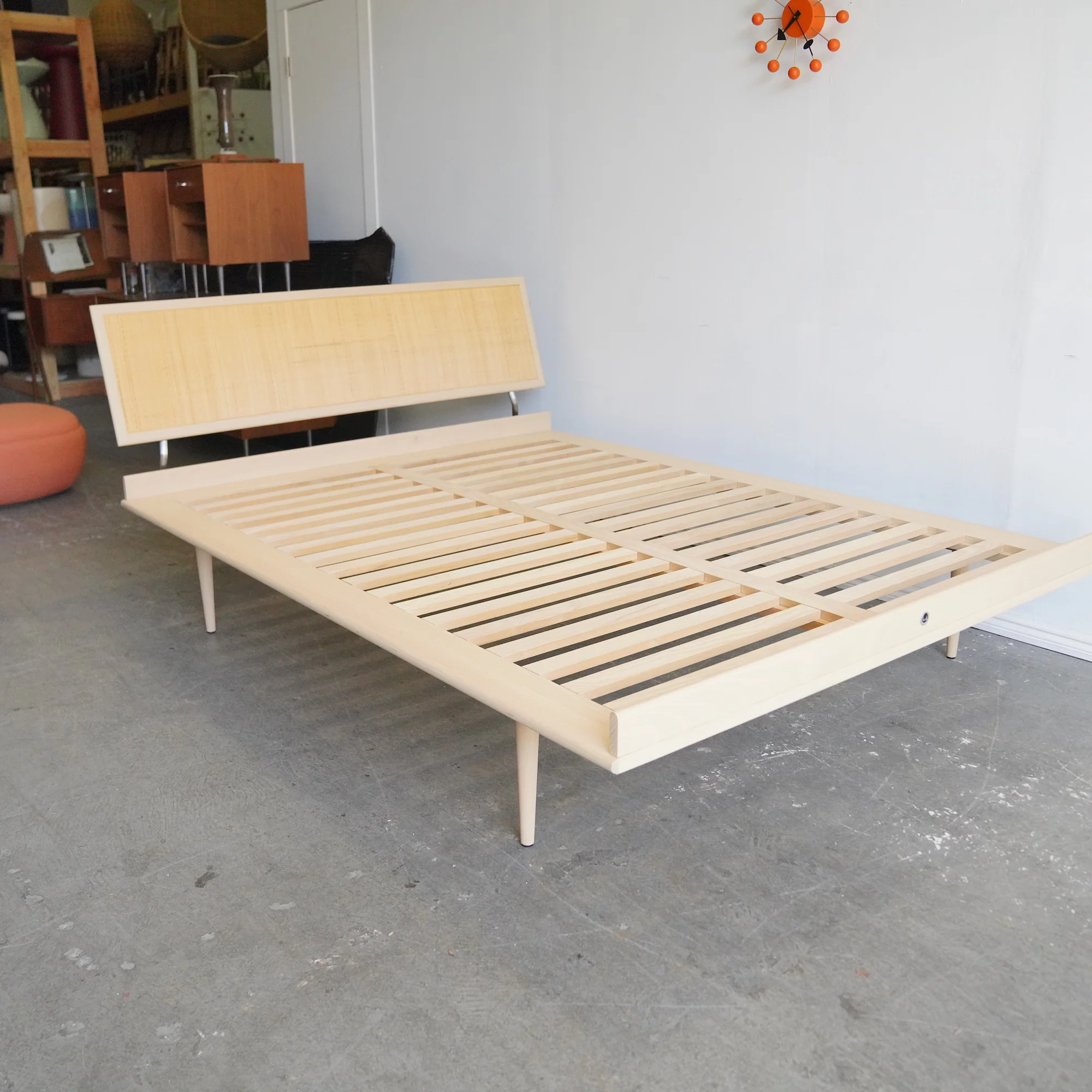 Authentic! Herman Miller George Nelson Queen Bed - Image 3