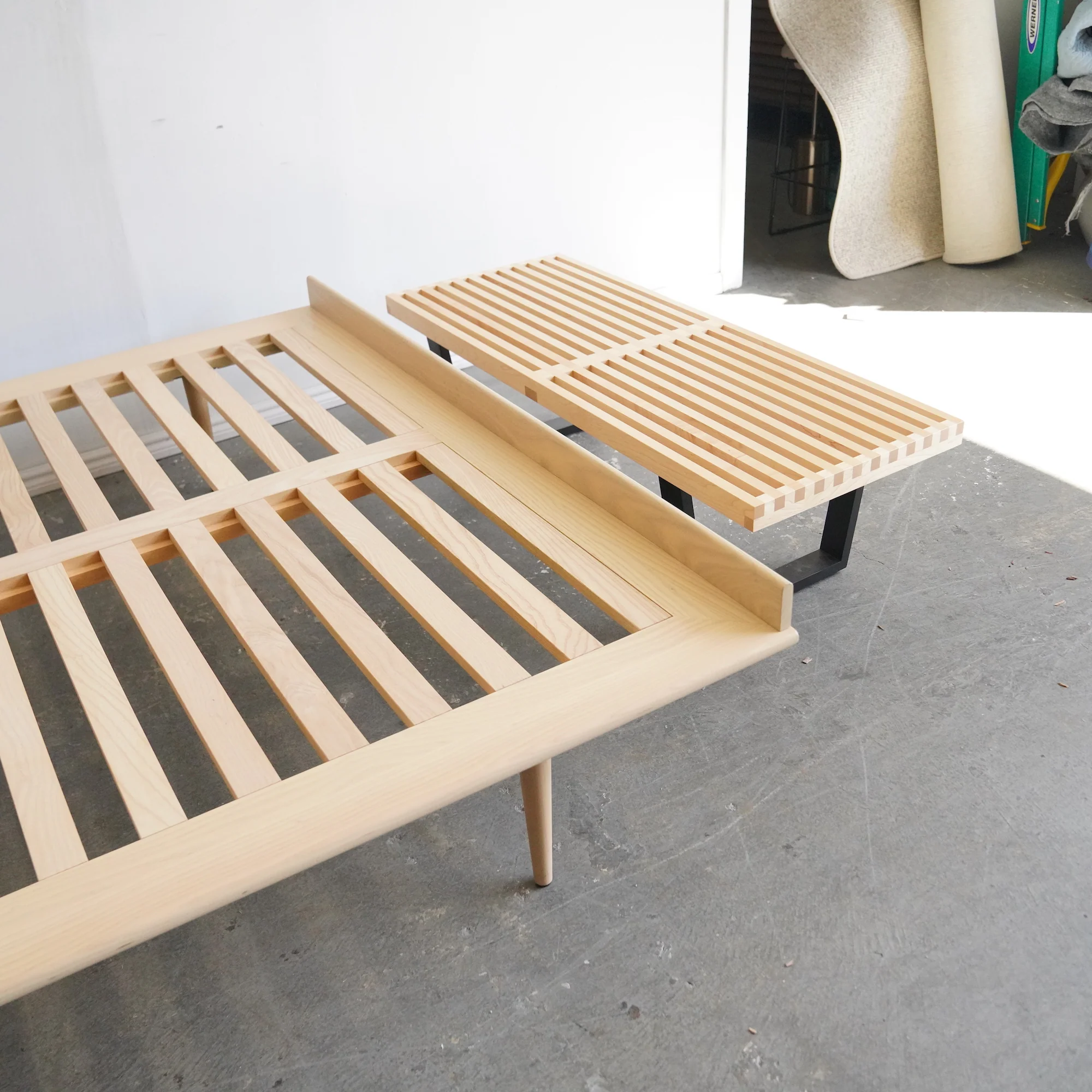 Authentic! Herman Miller George Nelson Queen Bed - Image 5