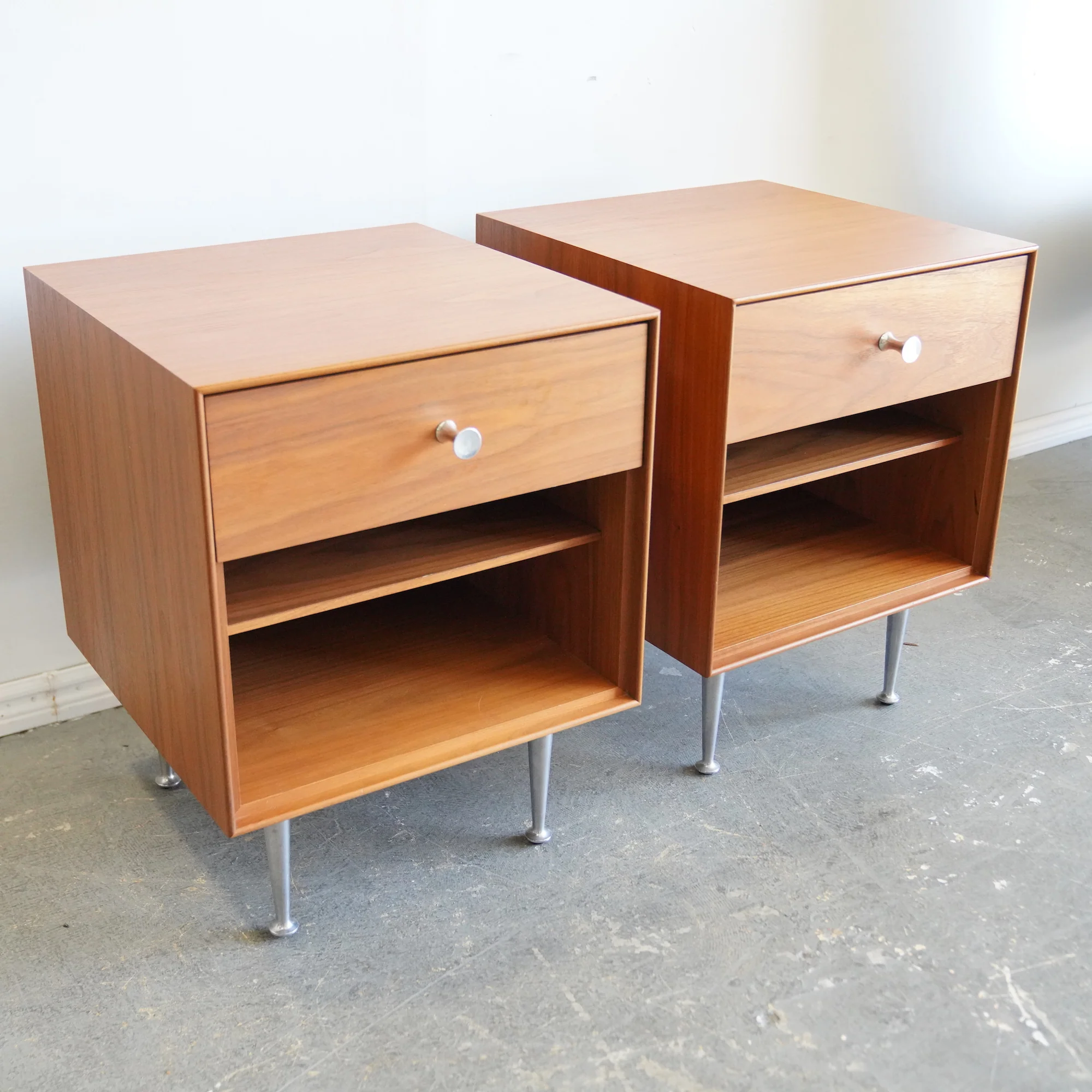 Authentic!  Herman Miller pair of George Nelson Nighstands - Image 7