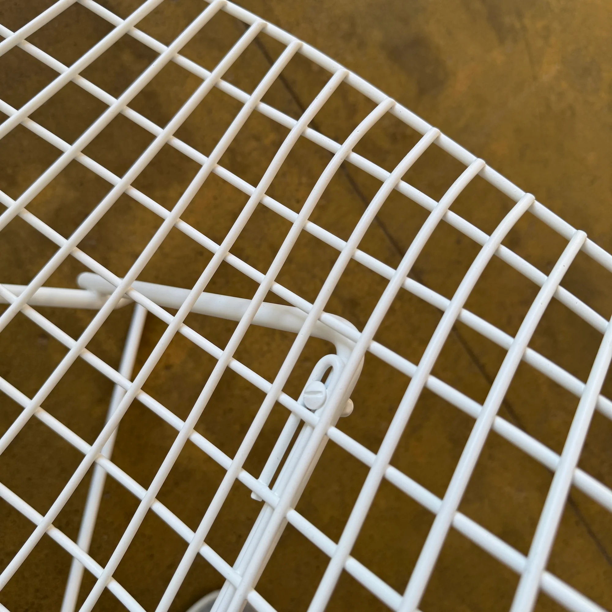 Authentic Knoll Bertoia Diamond Indoor / Outdoor Chair (White) - Image 8