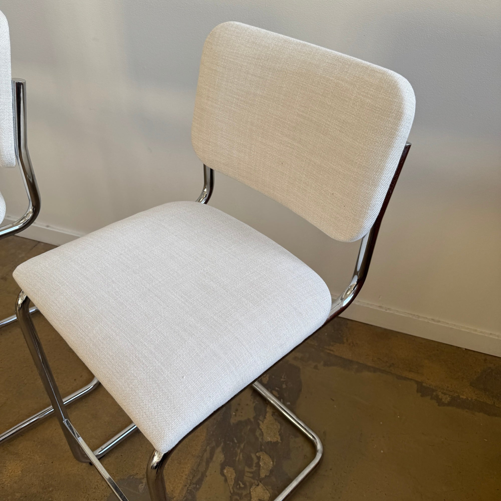 Authentic! Knoll Cesca Barstools by Marcel Breuer (New Condition) - Image 8
