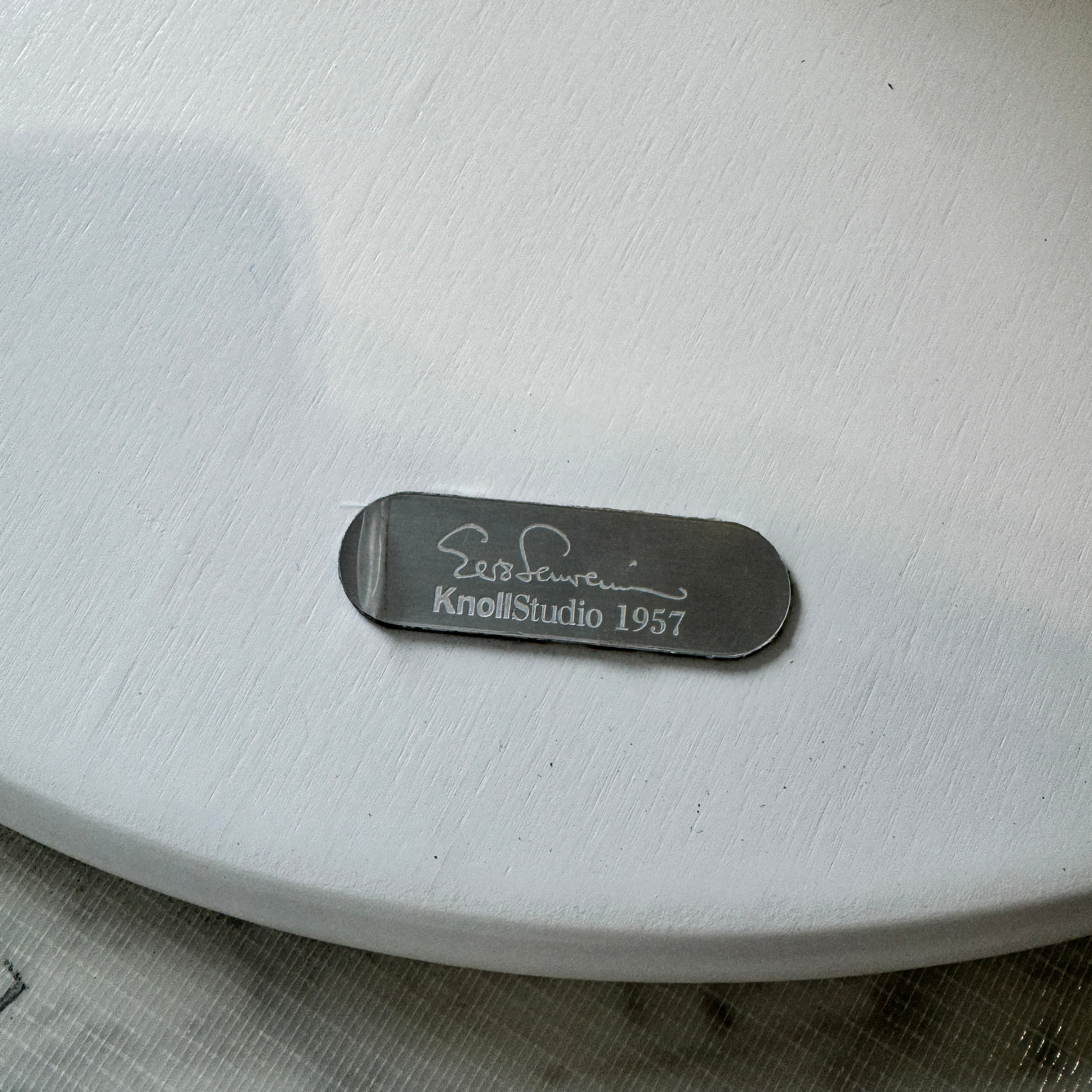 Authentic! Knoll Eero Saarinen round 35" Marble Coffee table - Image 5