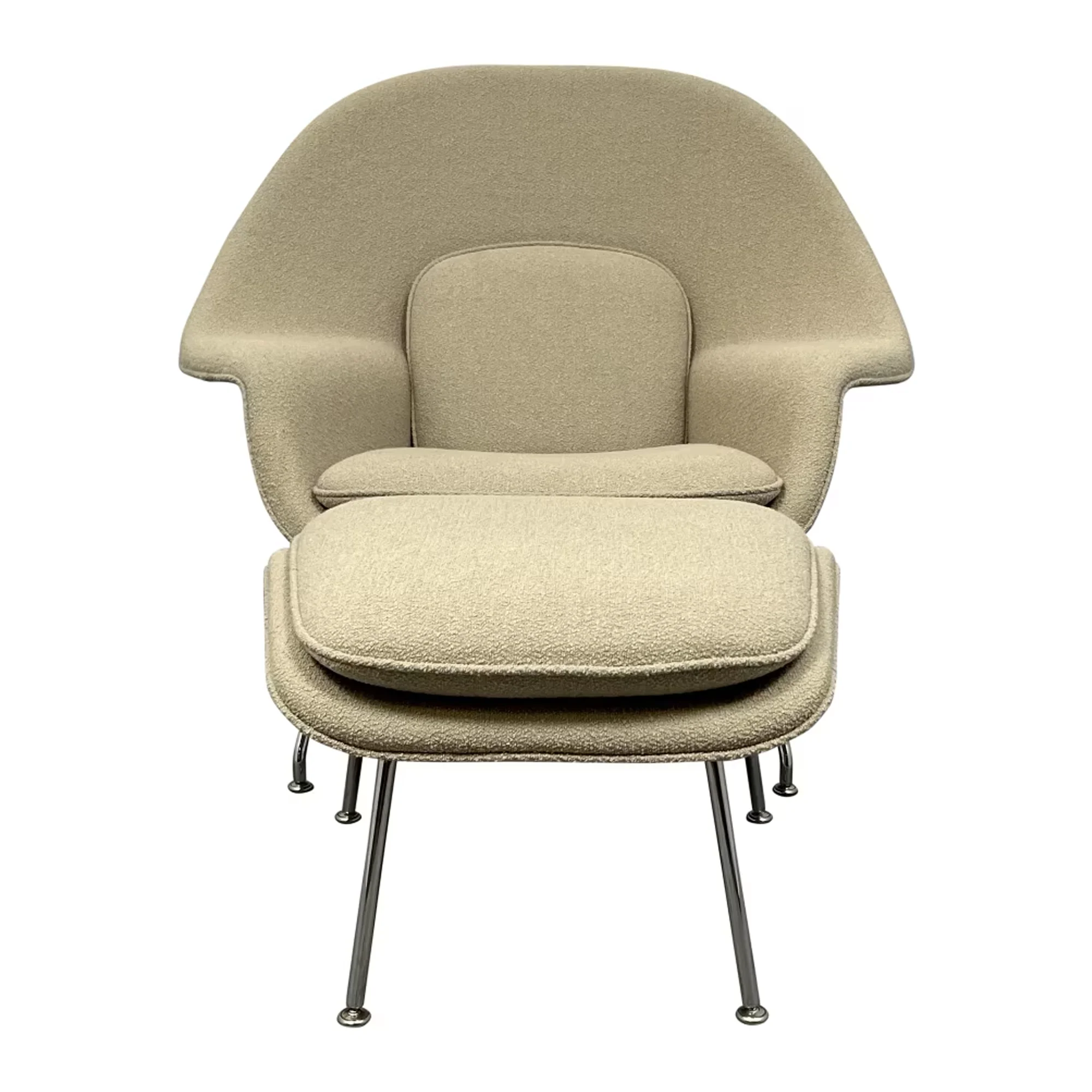 Authentic! Knoll Eero Saarinen Womb chair and ottoman - Image 2