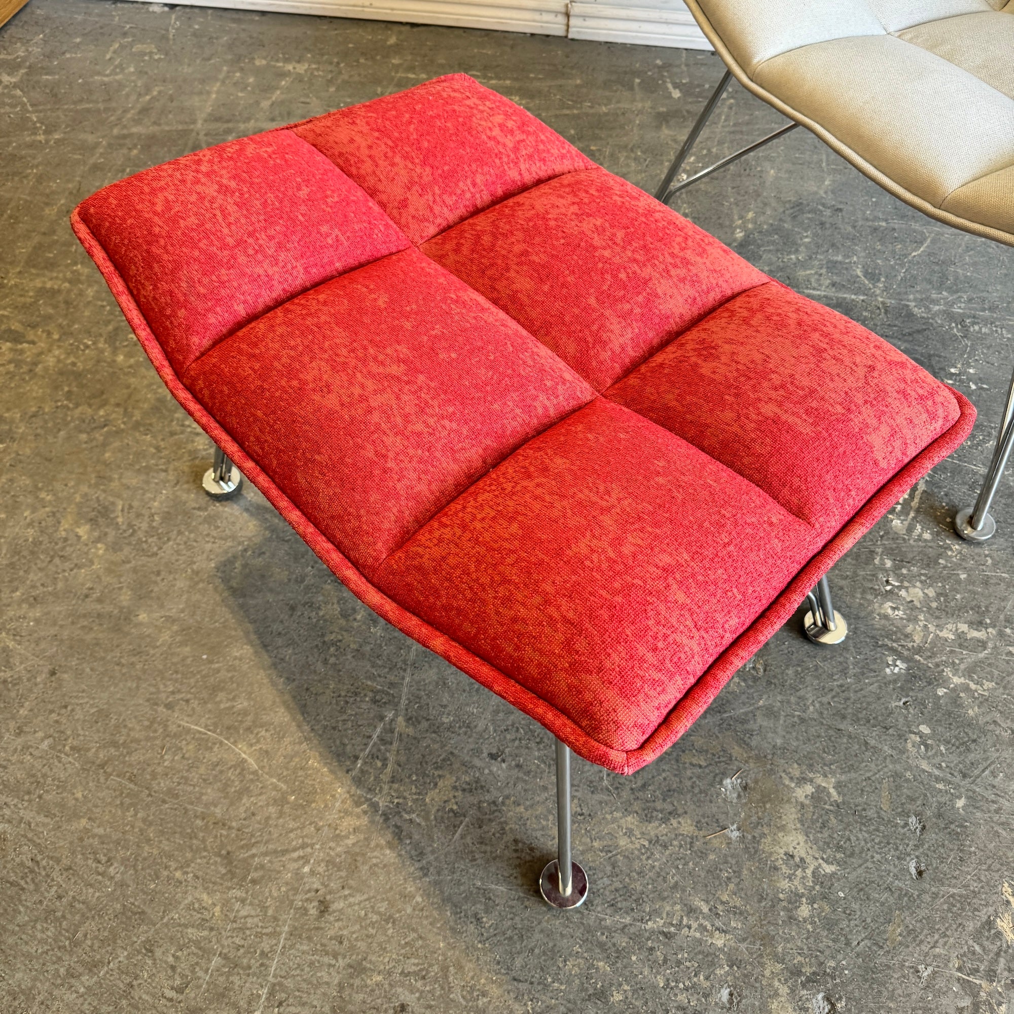 Authentic! Knoll Jehs + Laub Lounge chair and Ottoman - Image 4