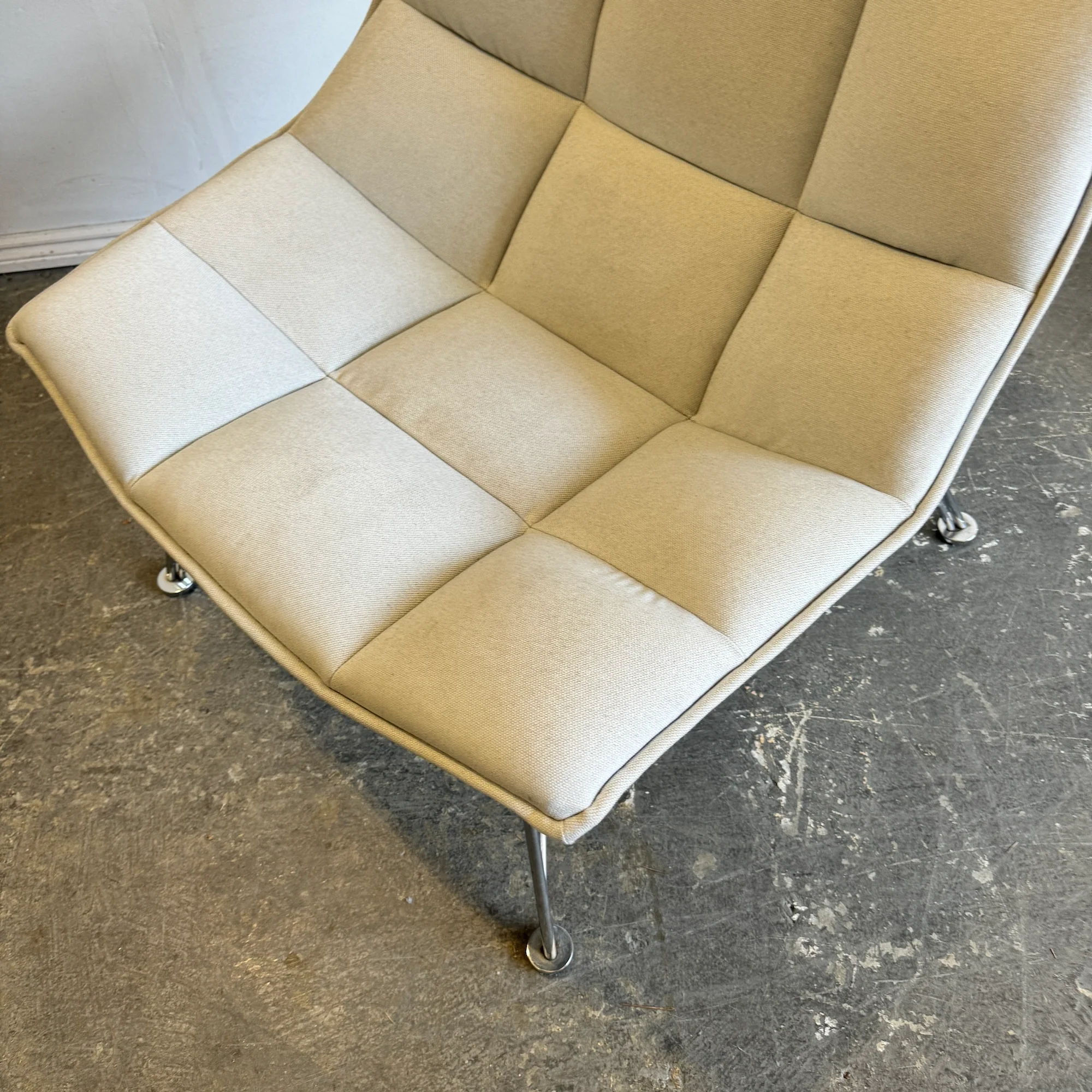 Authentic! Knoll Jehs + Laub Lounge chair and Ottoman - Image 7