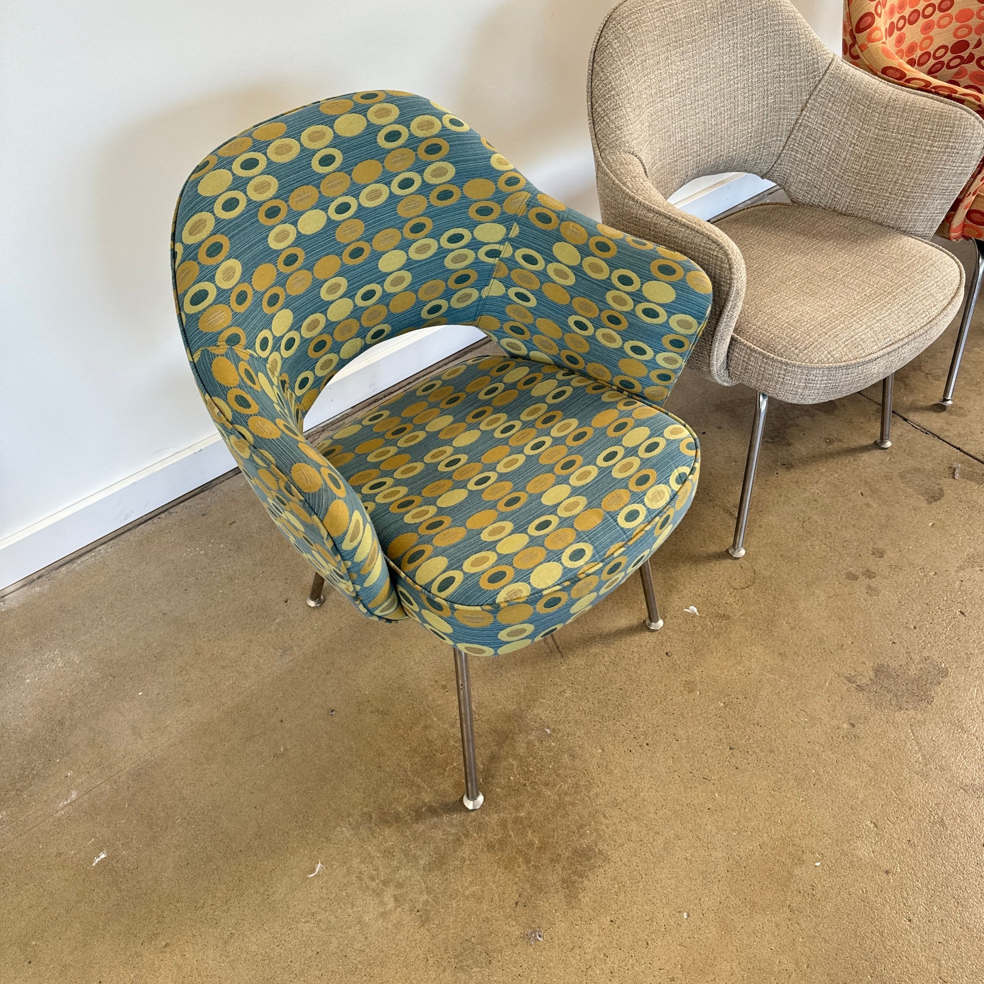 Authentic! Knoll Saarinen Executive set of 4 Armchairs - Image 5