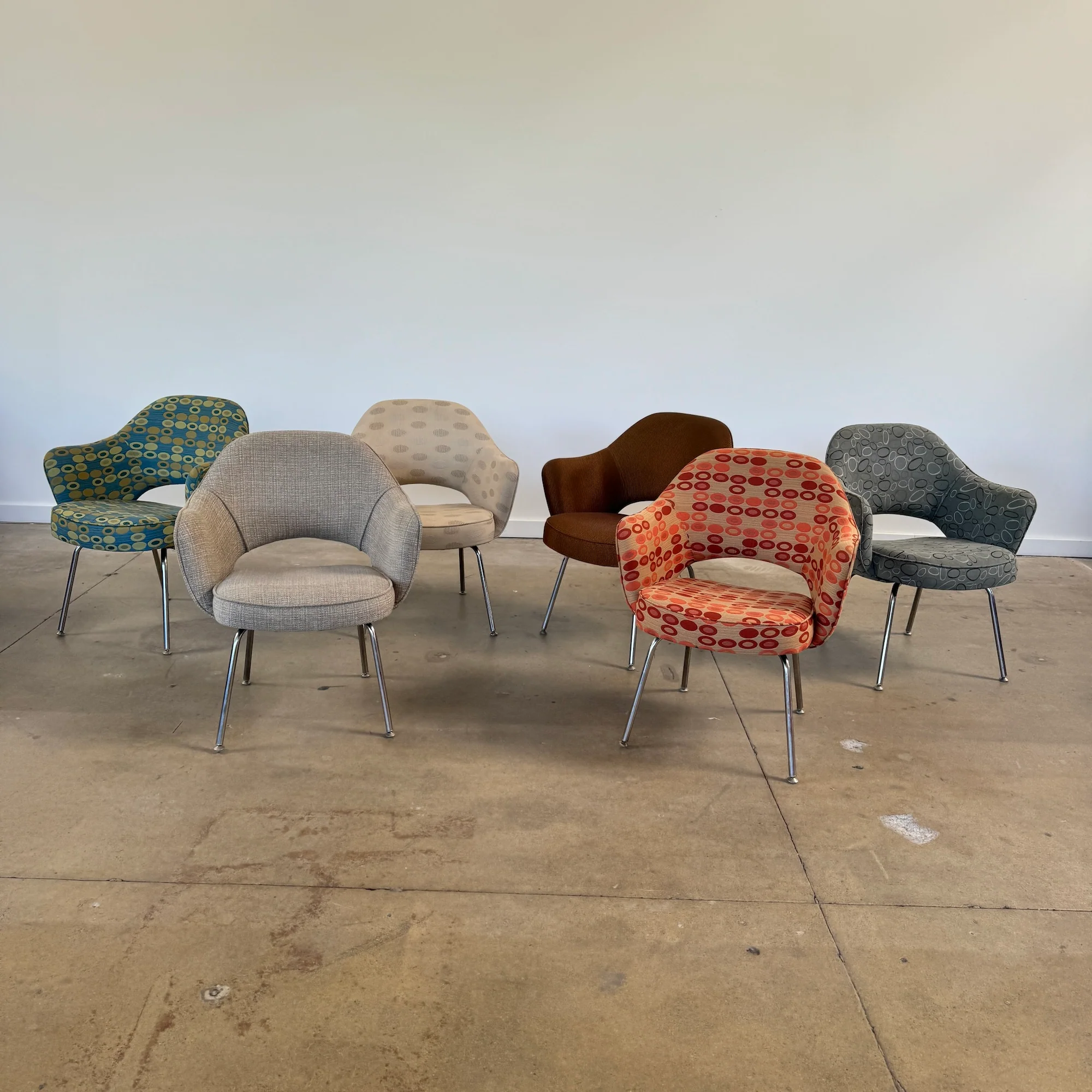 Authentic! Knoll Saarinen Executive set of 6 Armchairs - Image 2