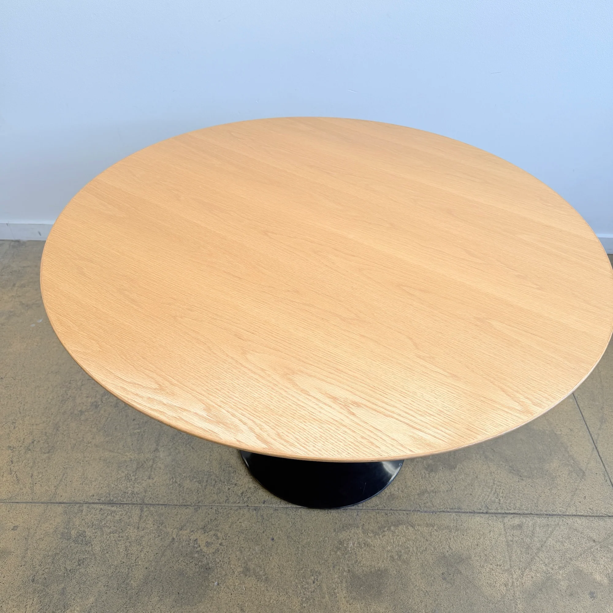 Authentic! Knoll Saarinen Oak 47" Dining Table - Image 2