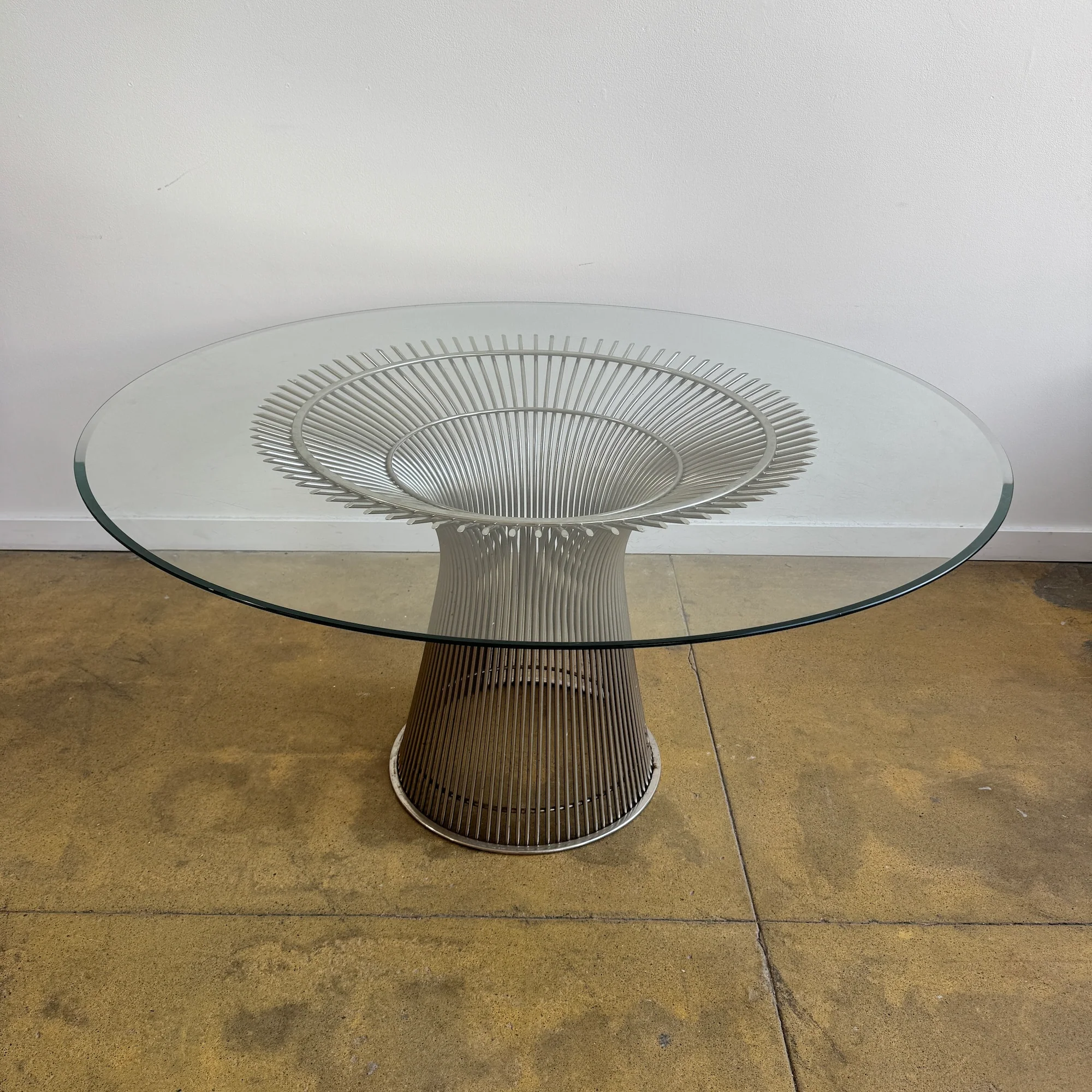 Authentic! Knoll Warren Platner Dining Table