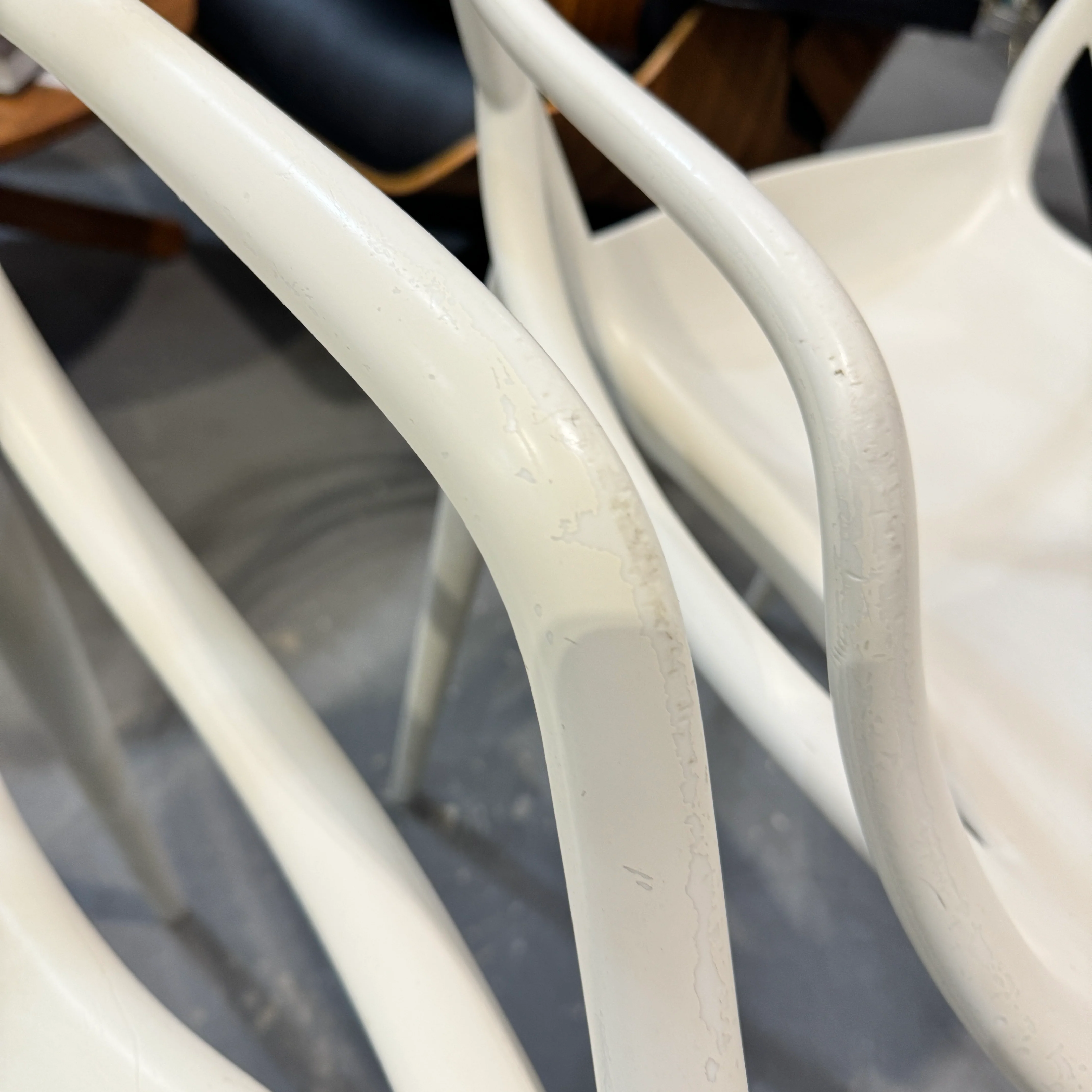Authentic Philippe Starck Kartell Master set of 4 chairs - Image 5
