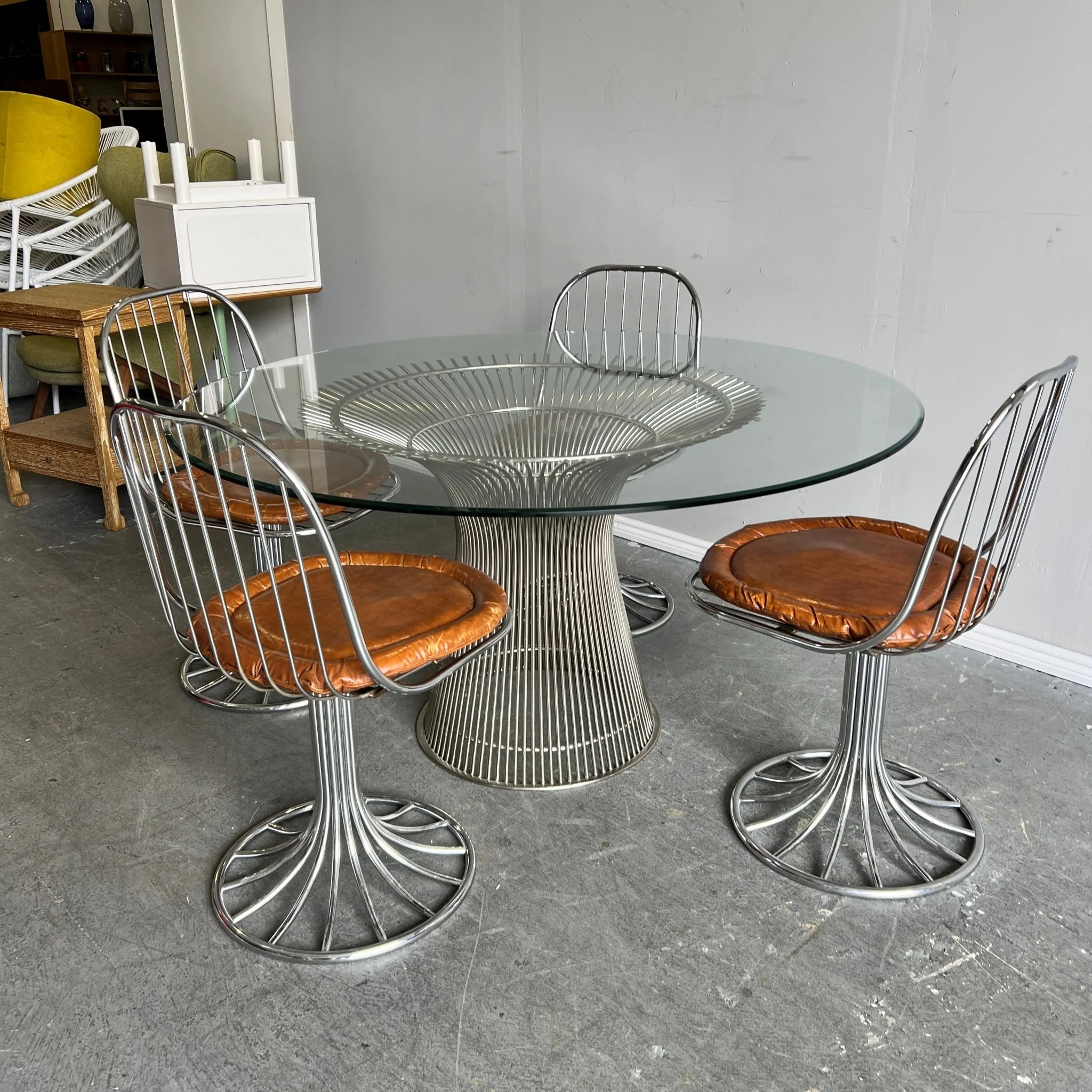 Authentic Vintage Knoll Warren Platner Dining Table - Image 3