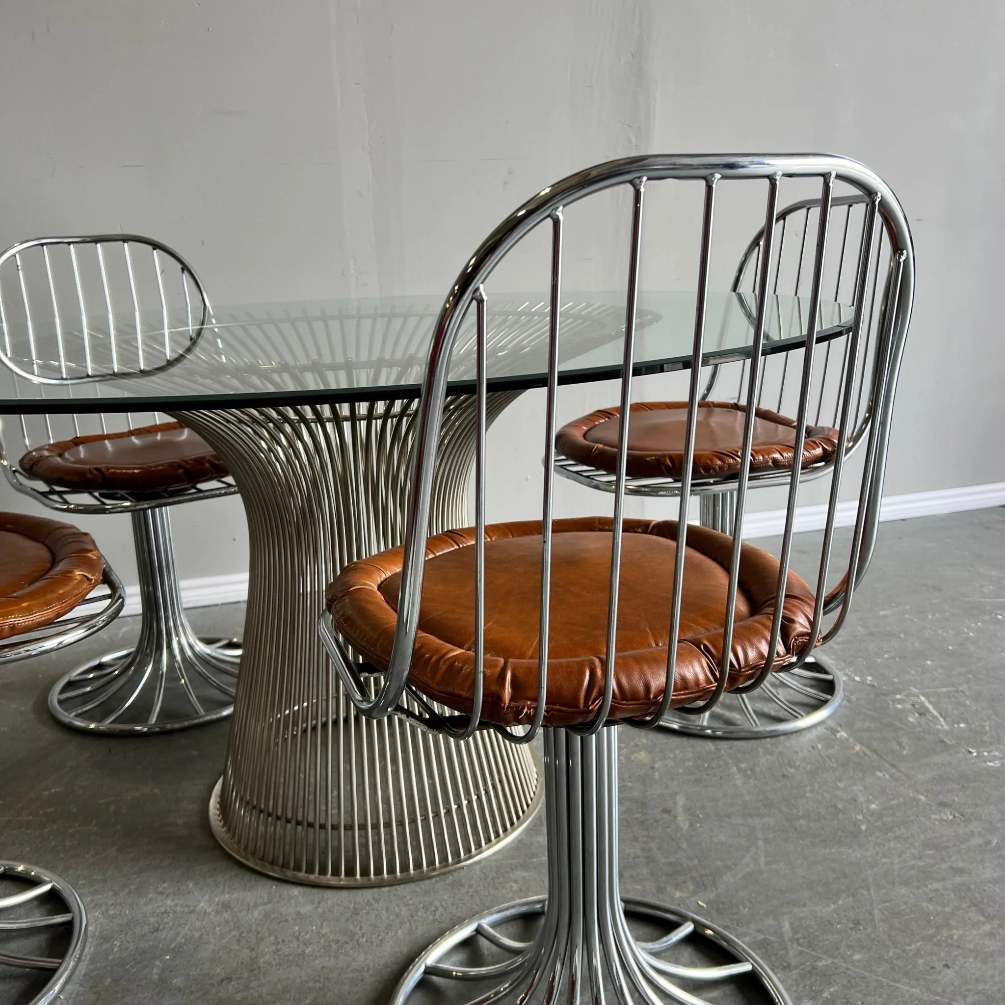 Authentic Vintage Knoll Warren Platner Dining Table - Image 4
