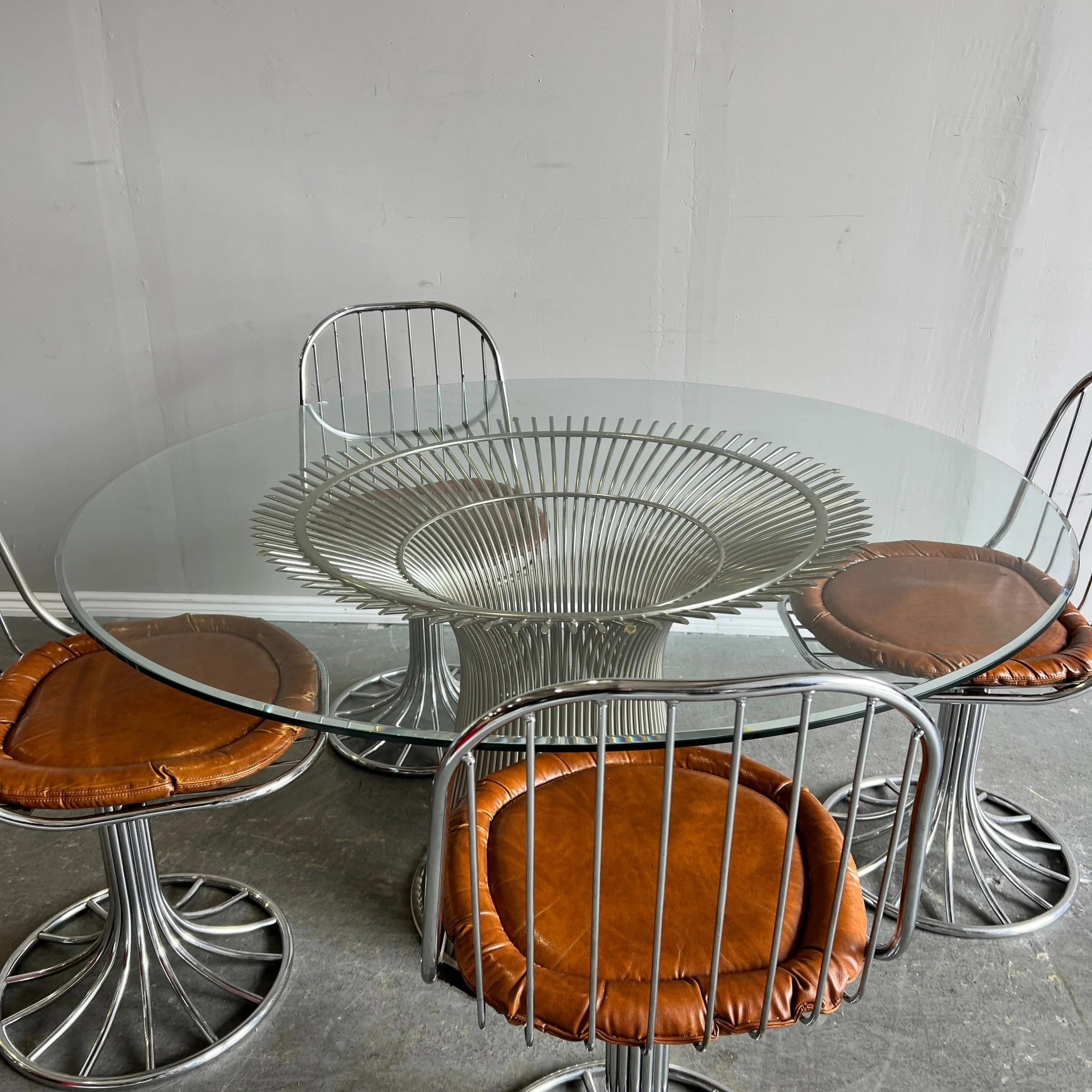 Authentic Vintage Knoll Warren Platner Dining Table - Image 6