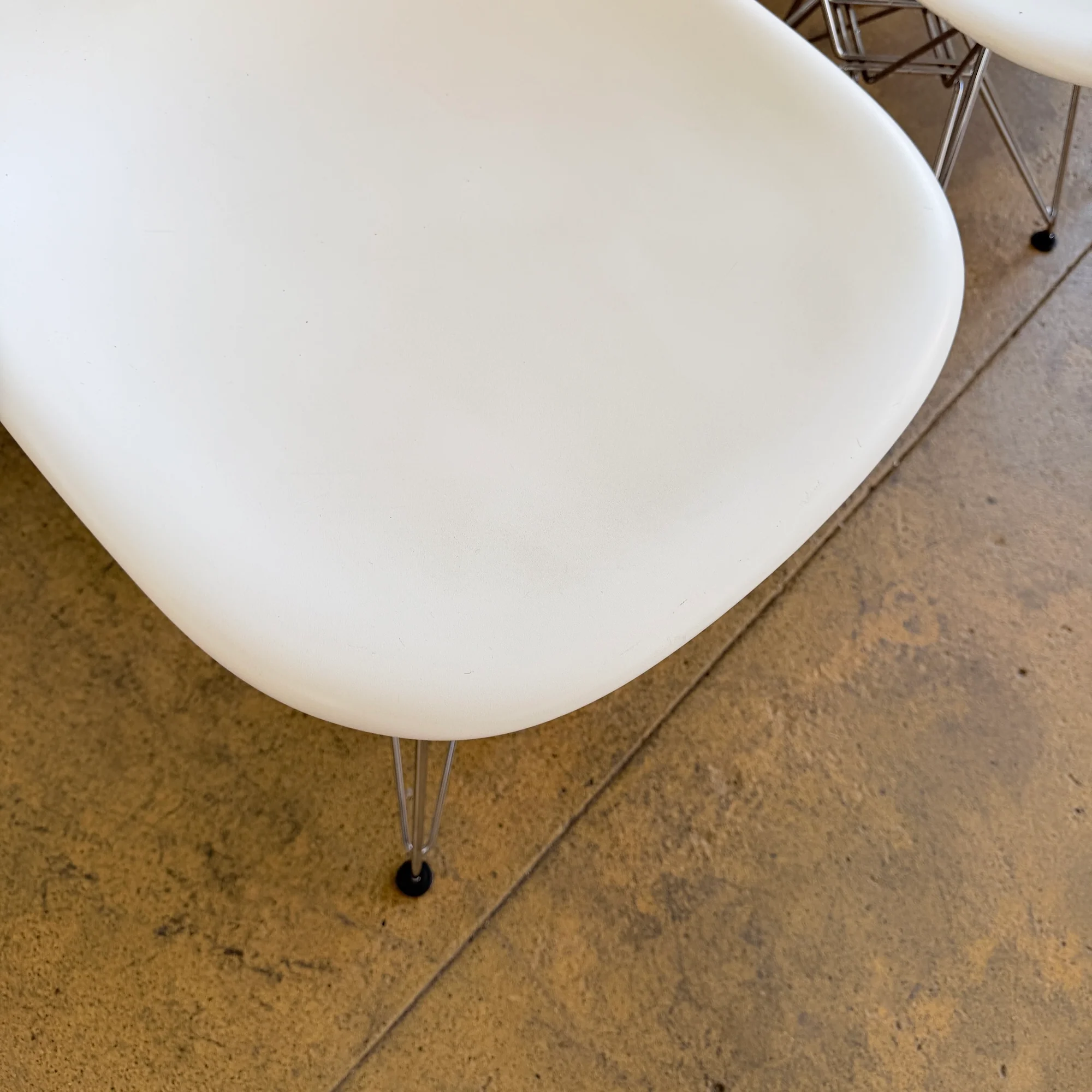 Authentic! Vitra Eames Plastic Molded Chairs - Set of 8 - Image 5