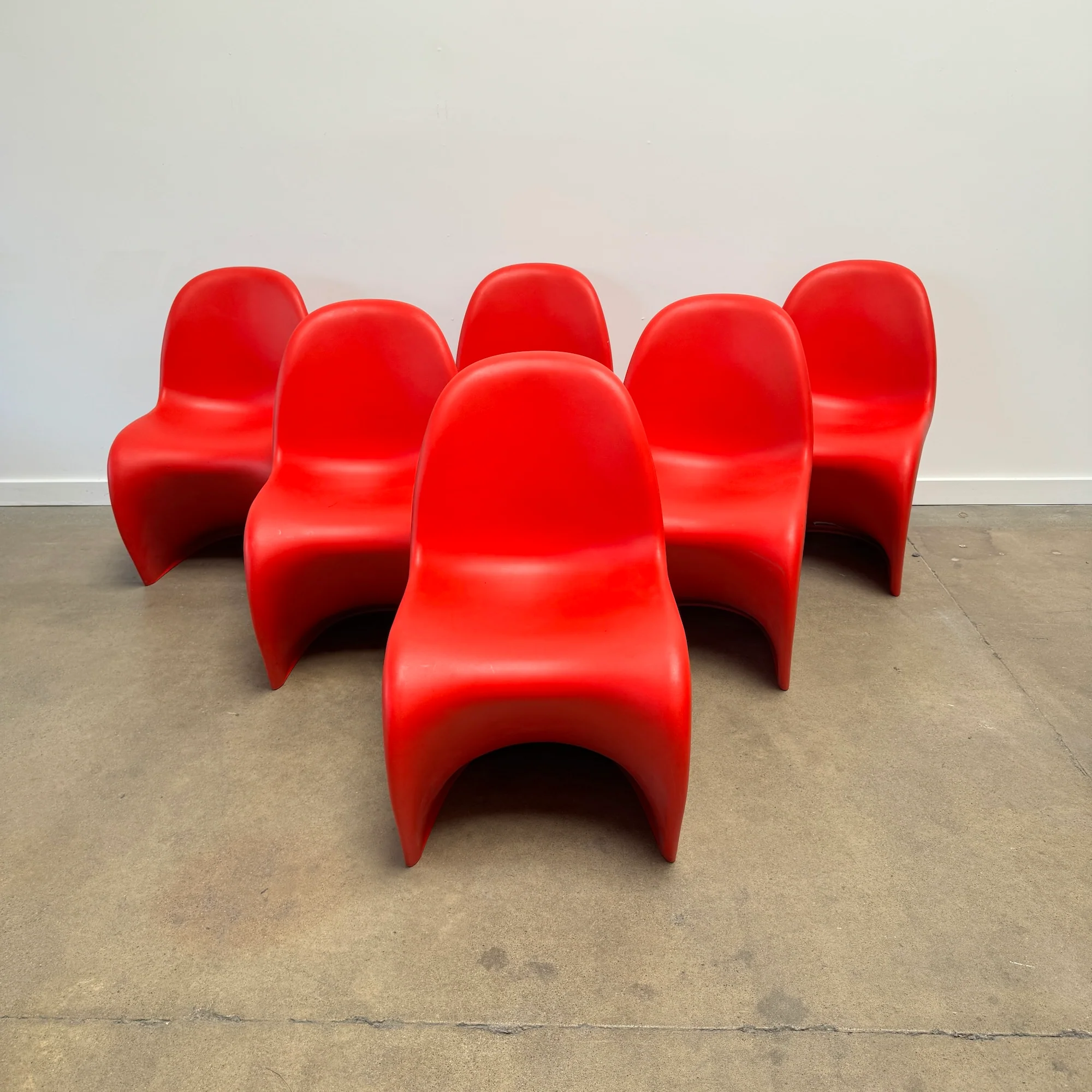 Authentic! Vitra Verner Panton Stacking Chairs