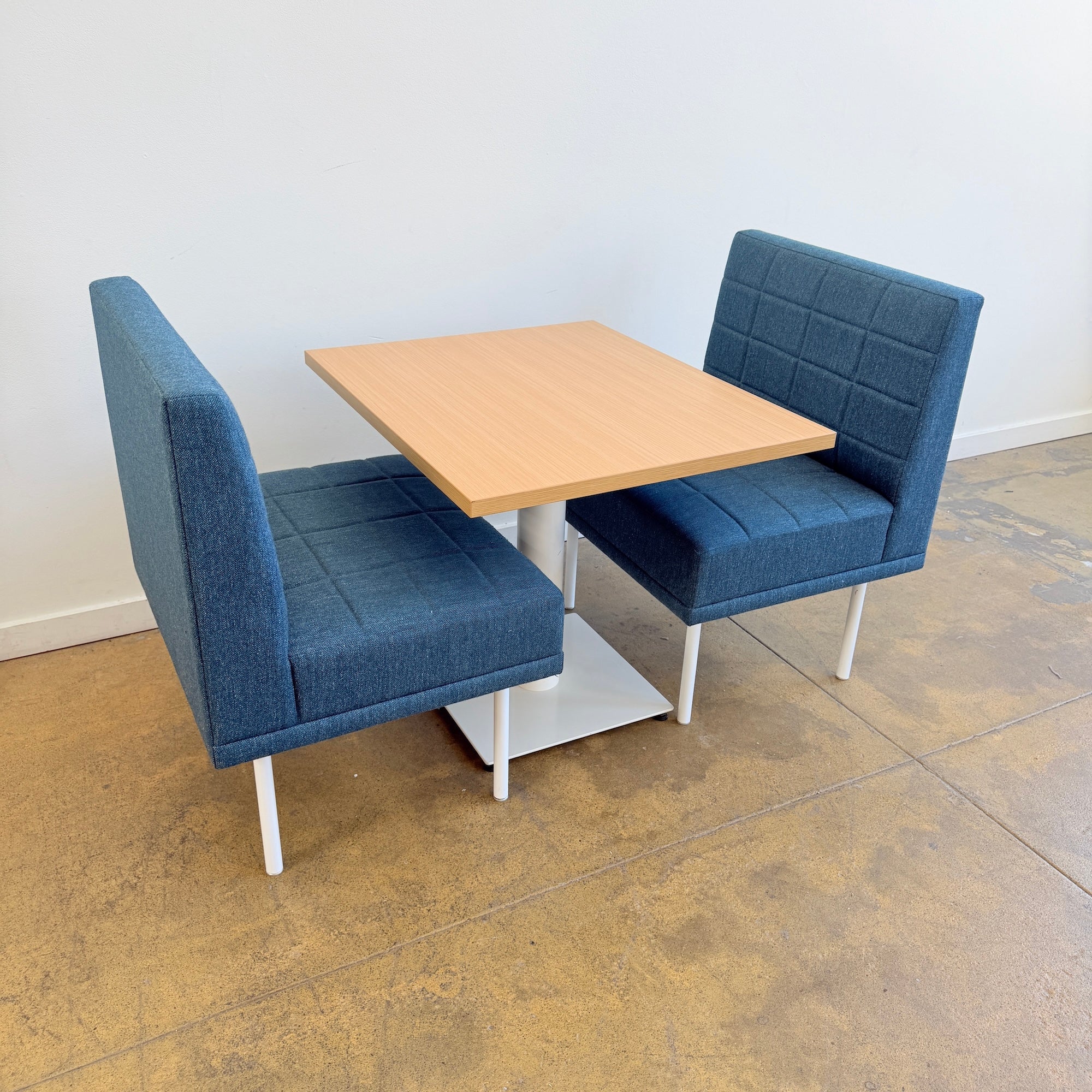 Banquettes Dining Set by Herman Miller & Martin Brattrud - Blue - Image 2