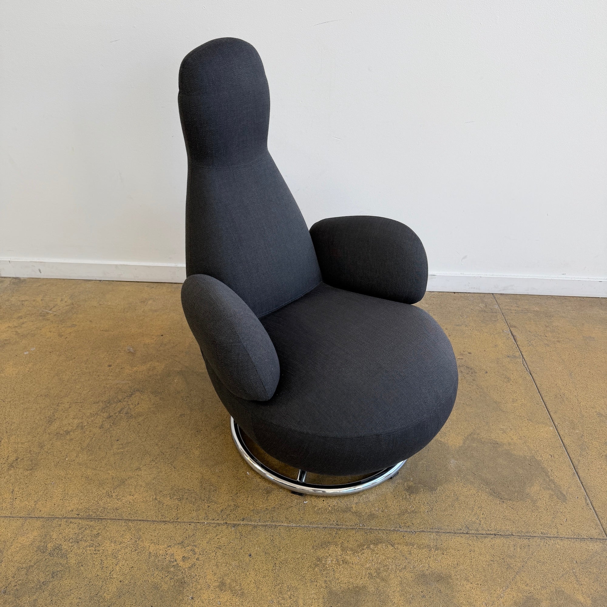 Bla Station "Oppo” Swivel Armchair by Stefan Borselius - Image 2