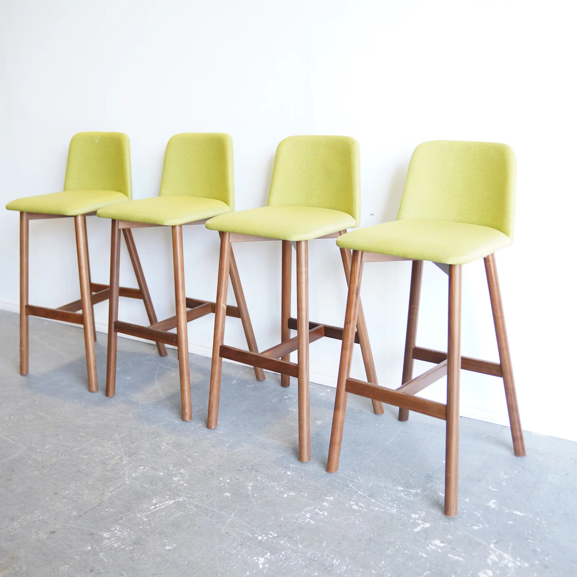 Blu Dot set of 4 Chip Barstool - Image 3