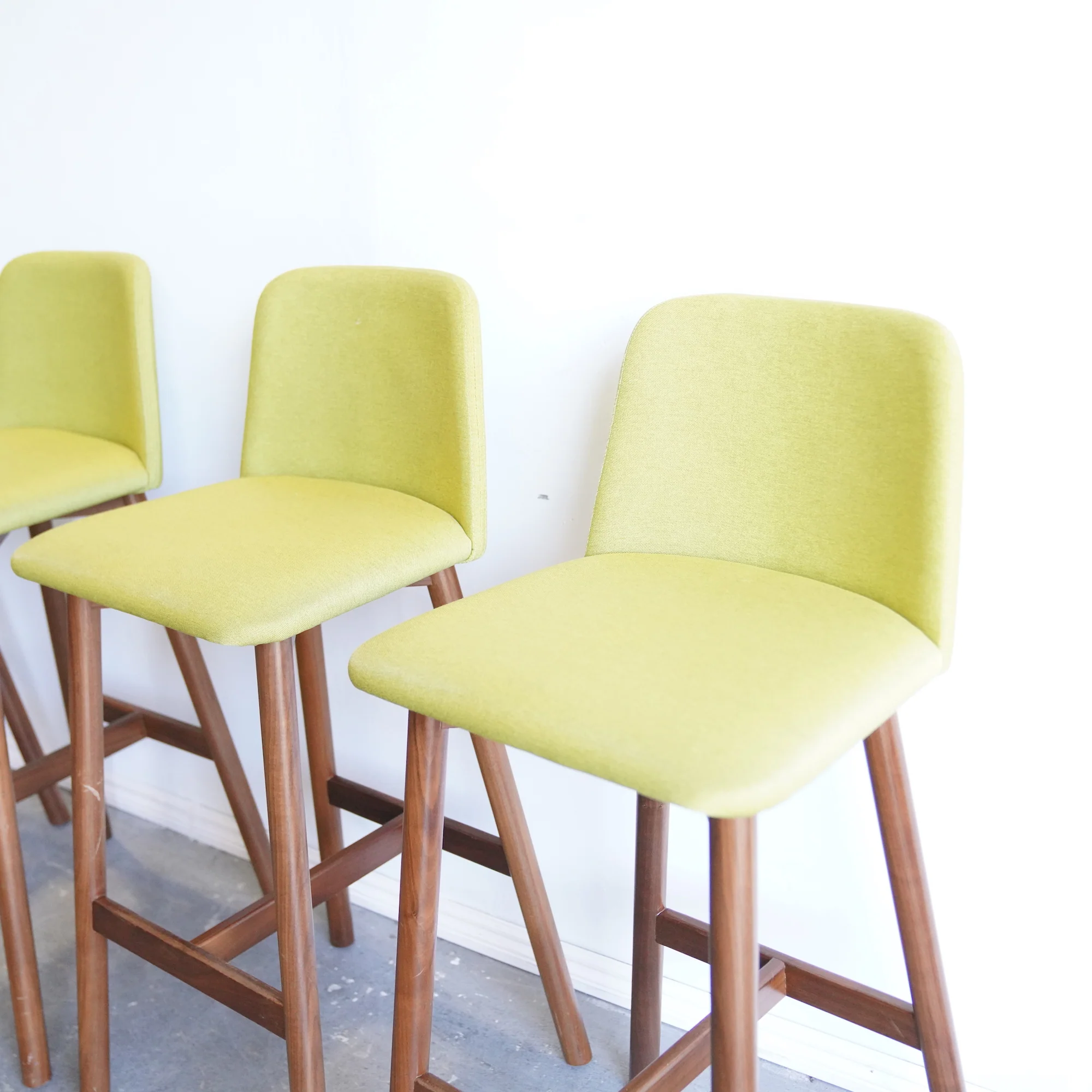 Blu Dot set of 4 Chip Barstool - Image 4