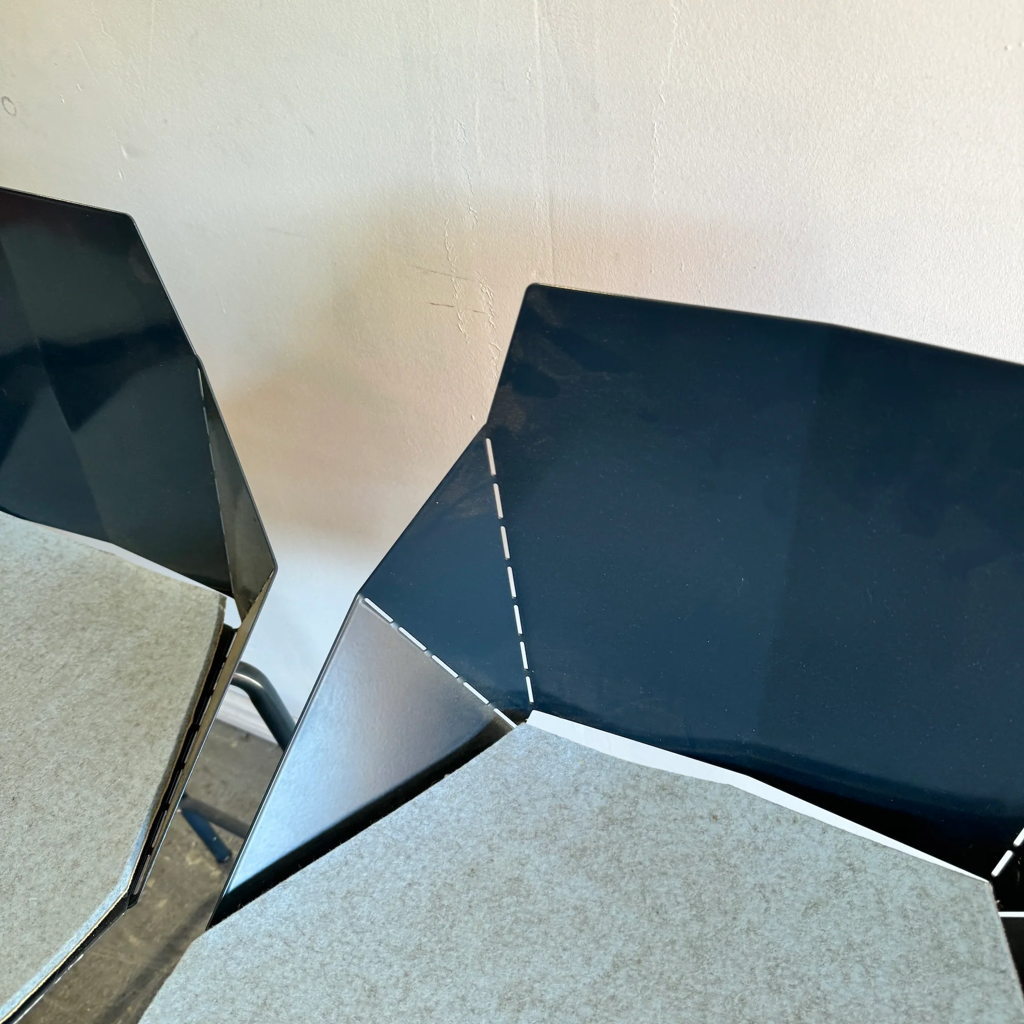Blu Dot set of 4 Real Good counterstools - Image 4