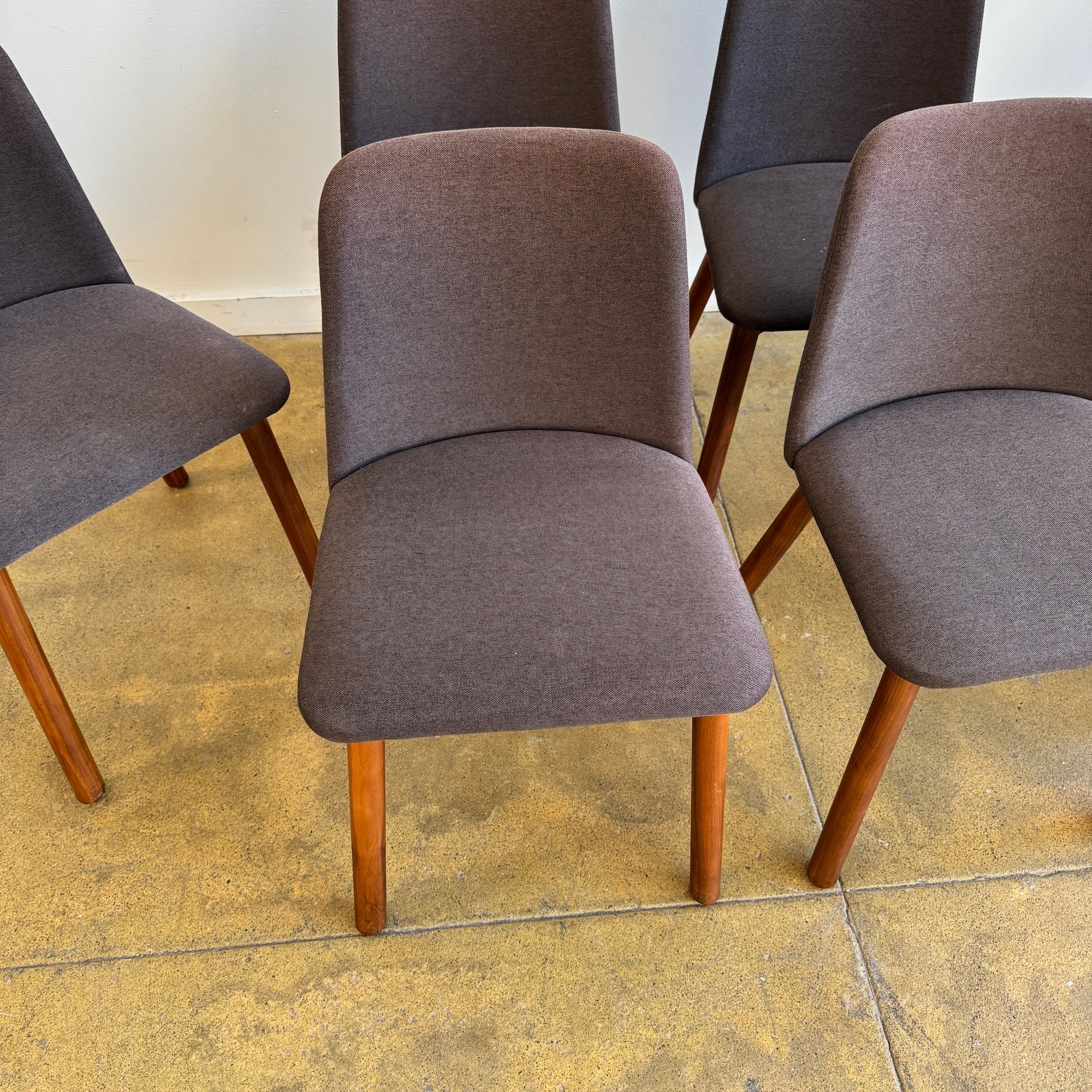 Blu Dot set of 6 "Chip" Dining Chairs - Image 4