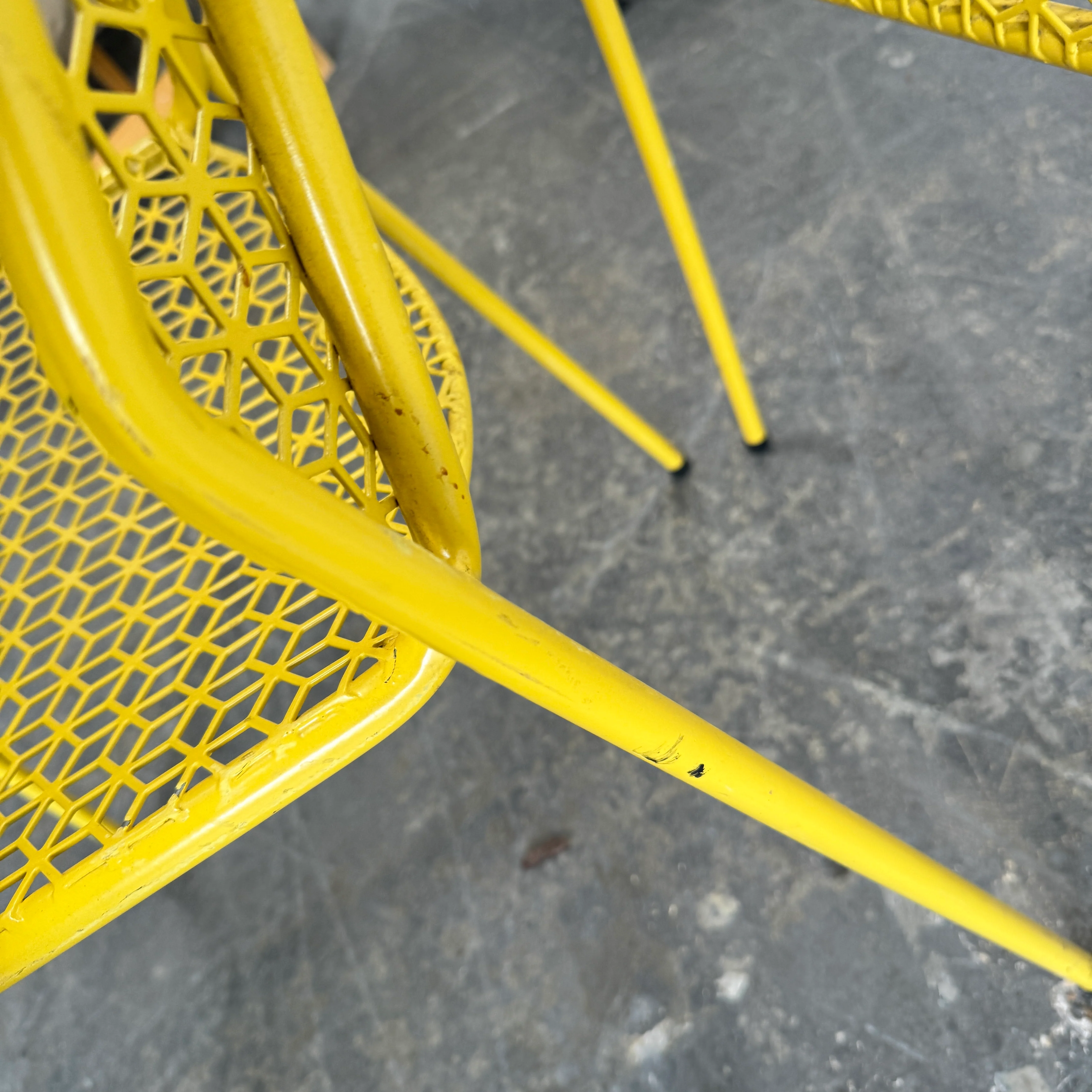 Blu Dot set of 6 Hot Mesh Chair - Image 5