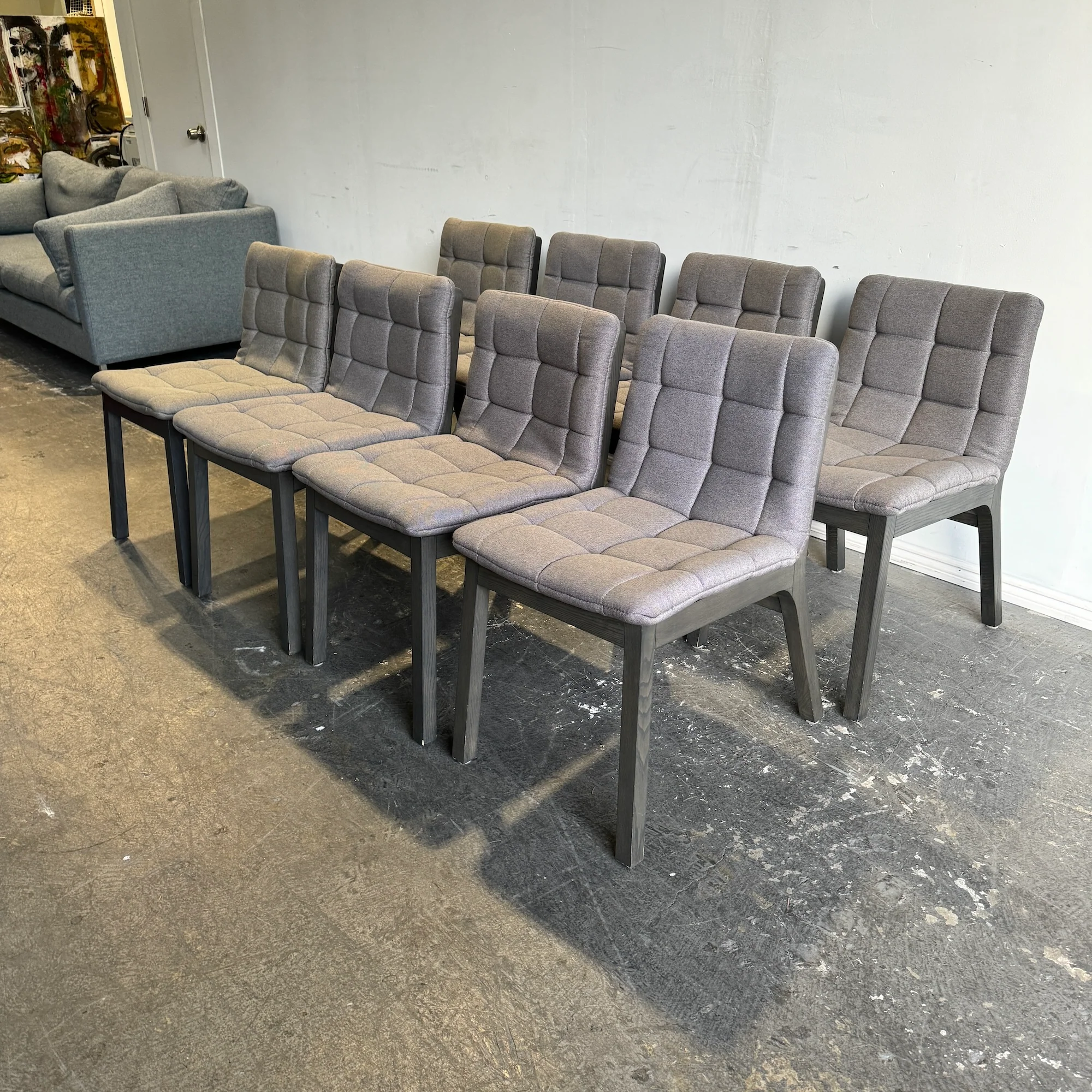 Blu Dot Wicket set of 8 Dining chairs - Image 2