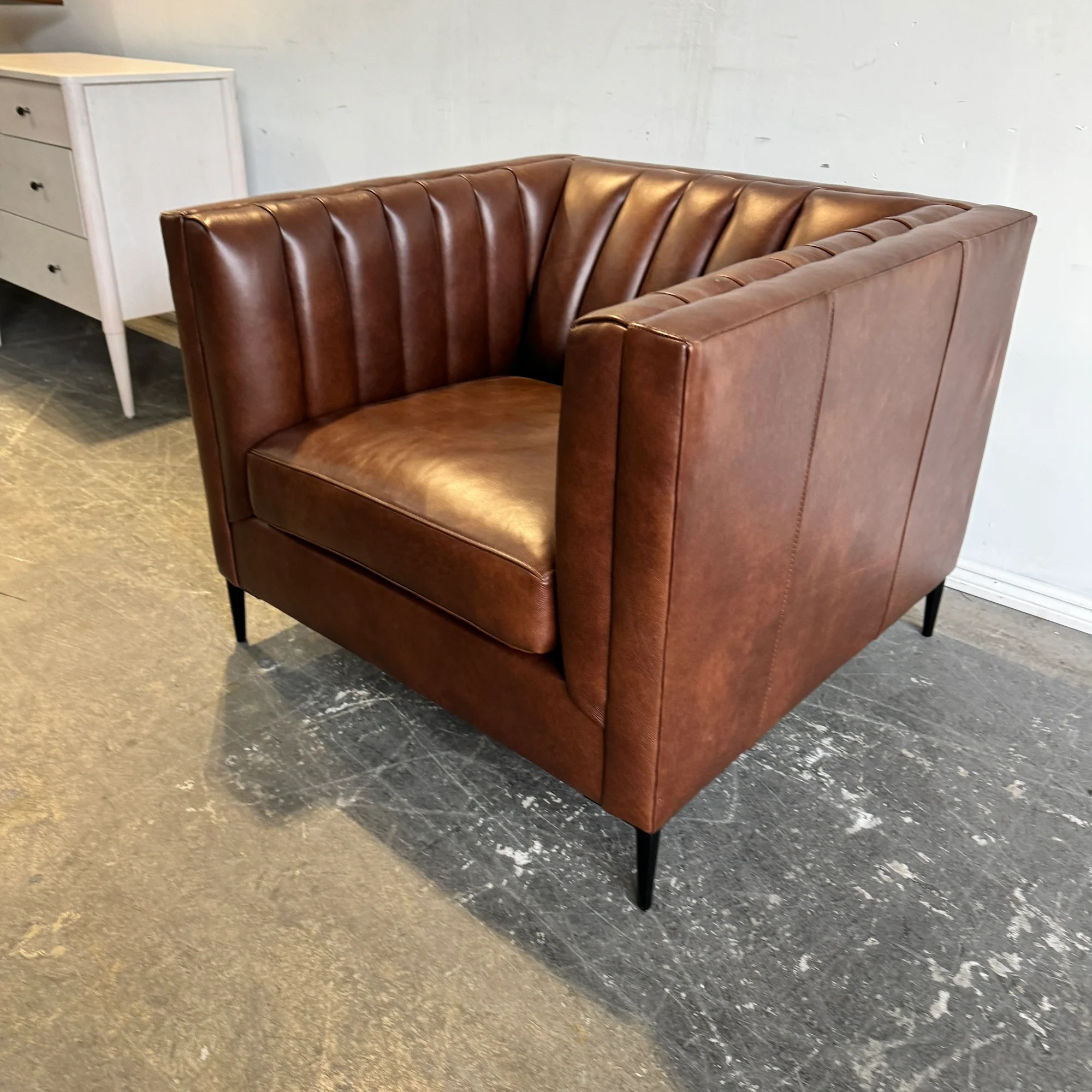 CoCoCo Clark Leather Lounge Chair - Image 2