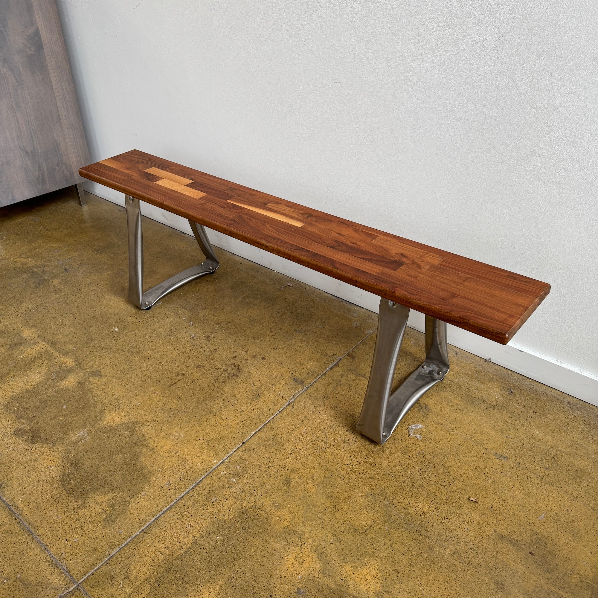 Custom wood bench - Image 3