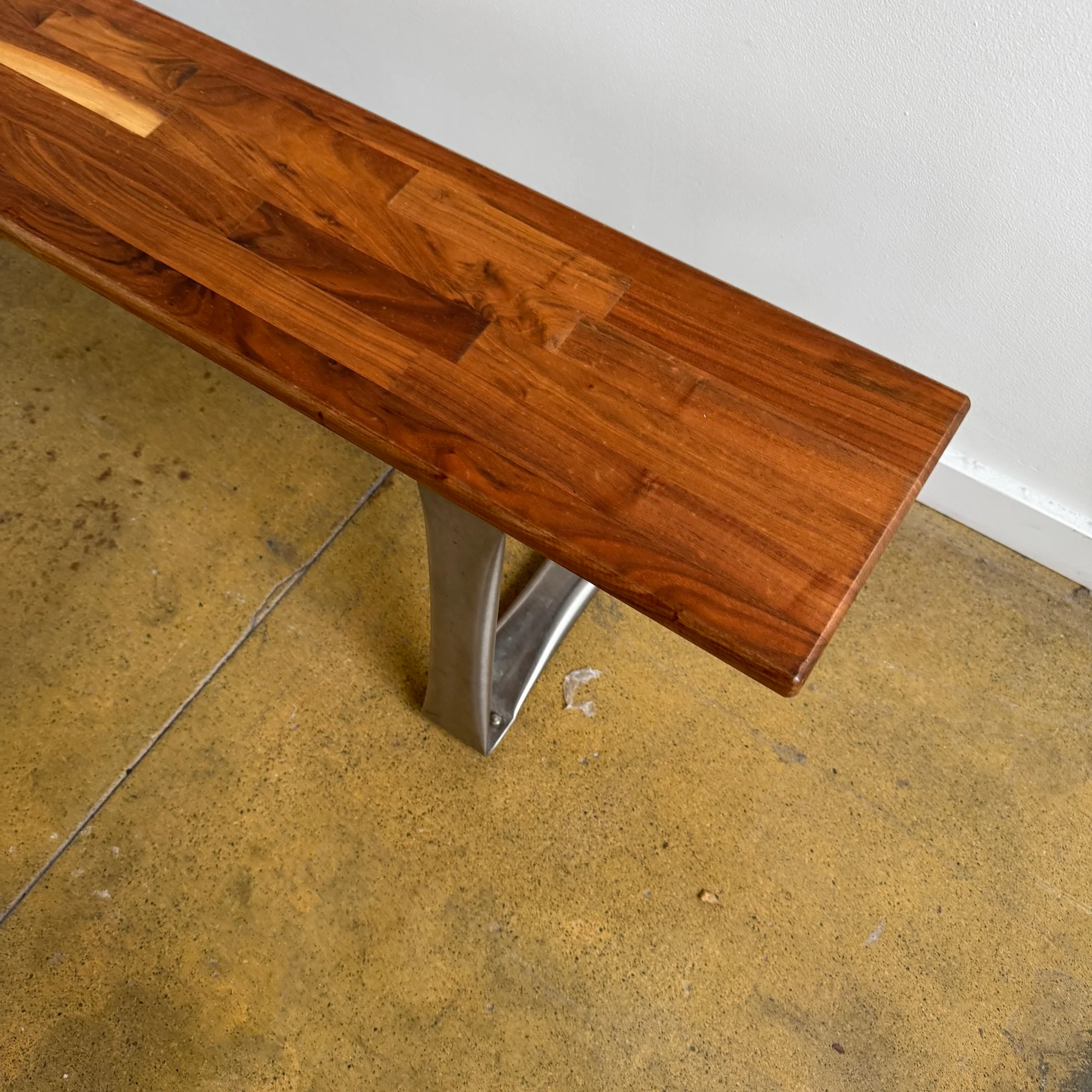 Custom wood bench - Image 4