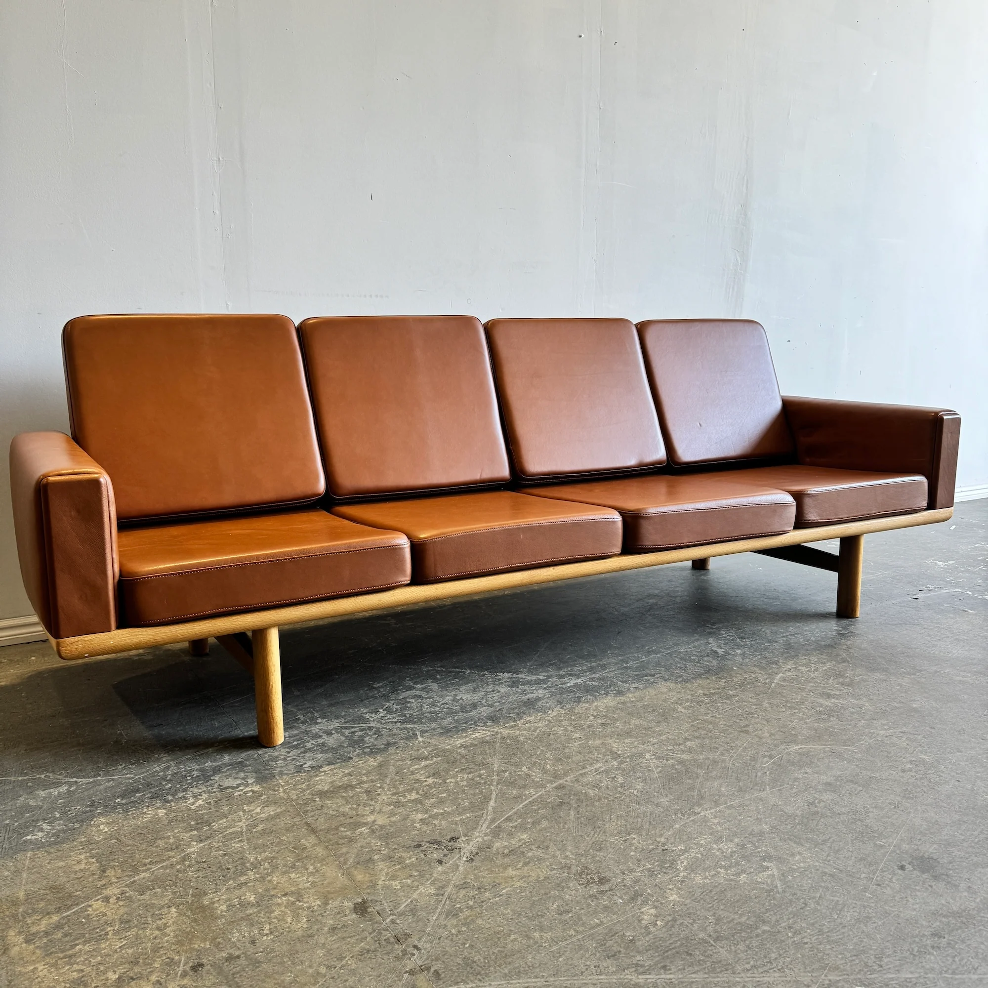 Danish Hans J. Wegner SGE-236 4 Seater Sofa for Getama - Image 2