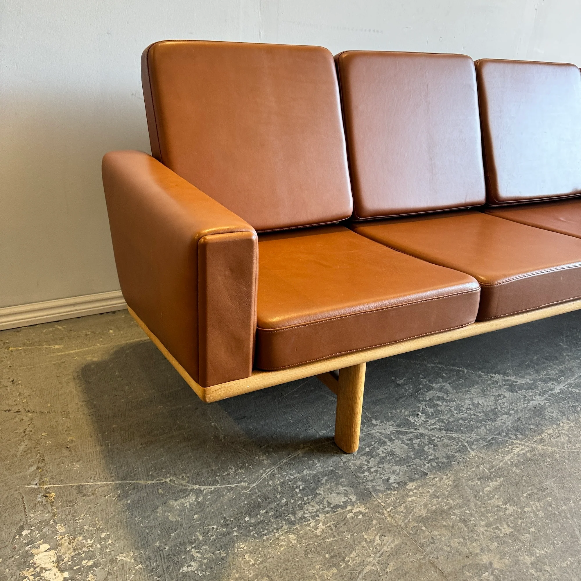 Danish Hans J. Wegner SGE-236 4 Seater Sofa for Getama - Image 3