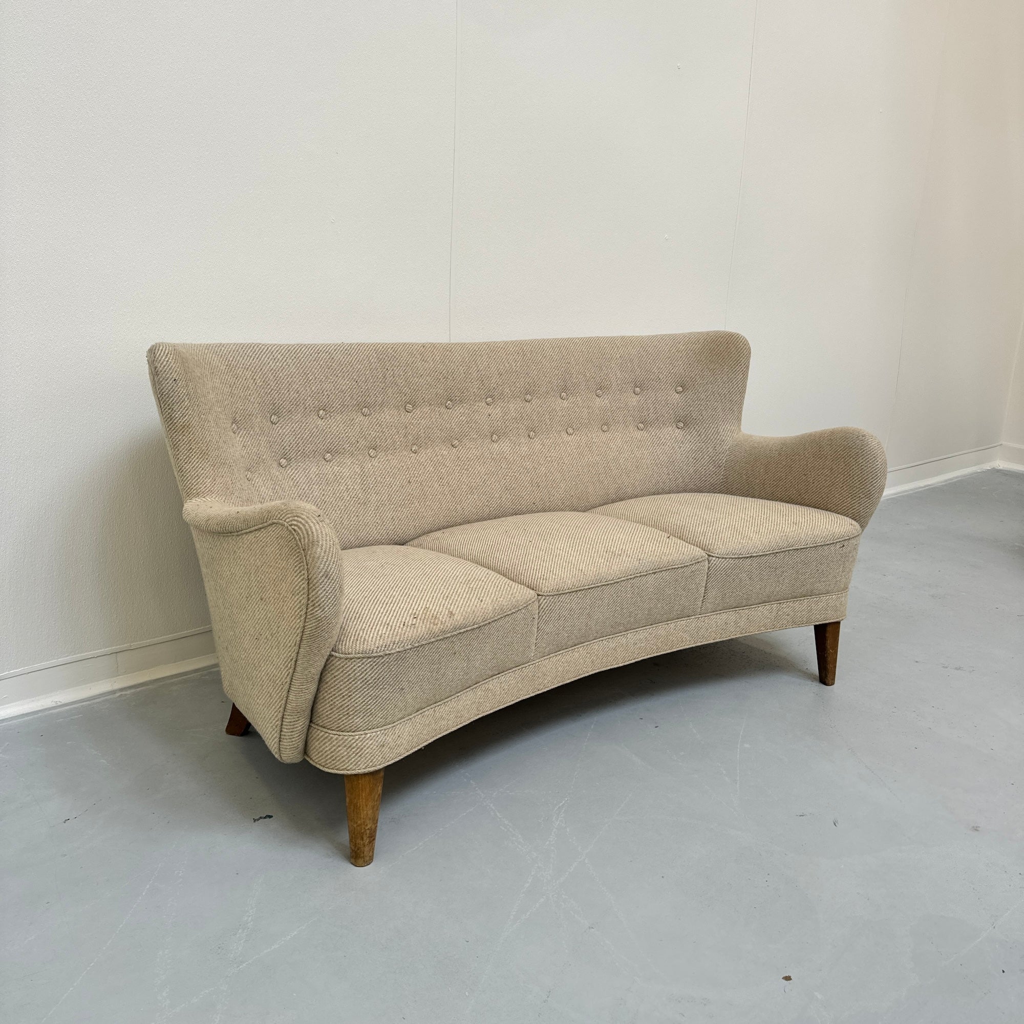 Danish Modern Alfred Christensen Loveseat Sofa - Image 3
