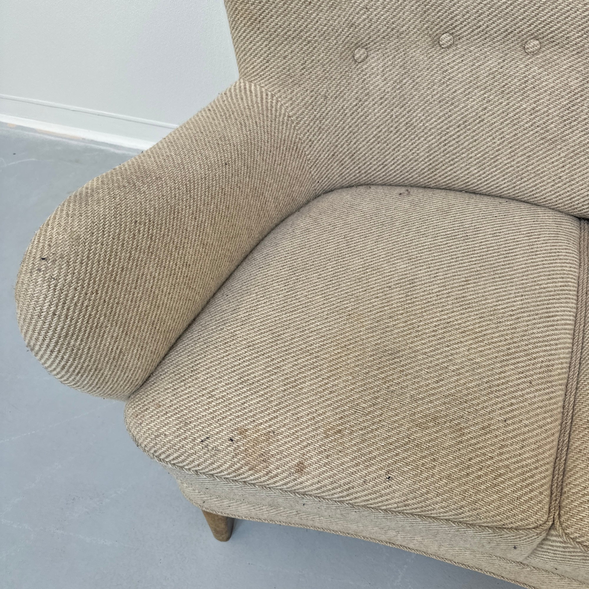 Danish Modern Alfred Christensen Loveseat Sofa - Image 5
