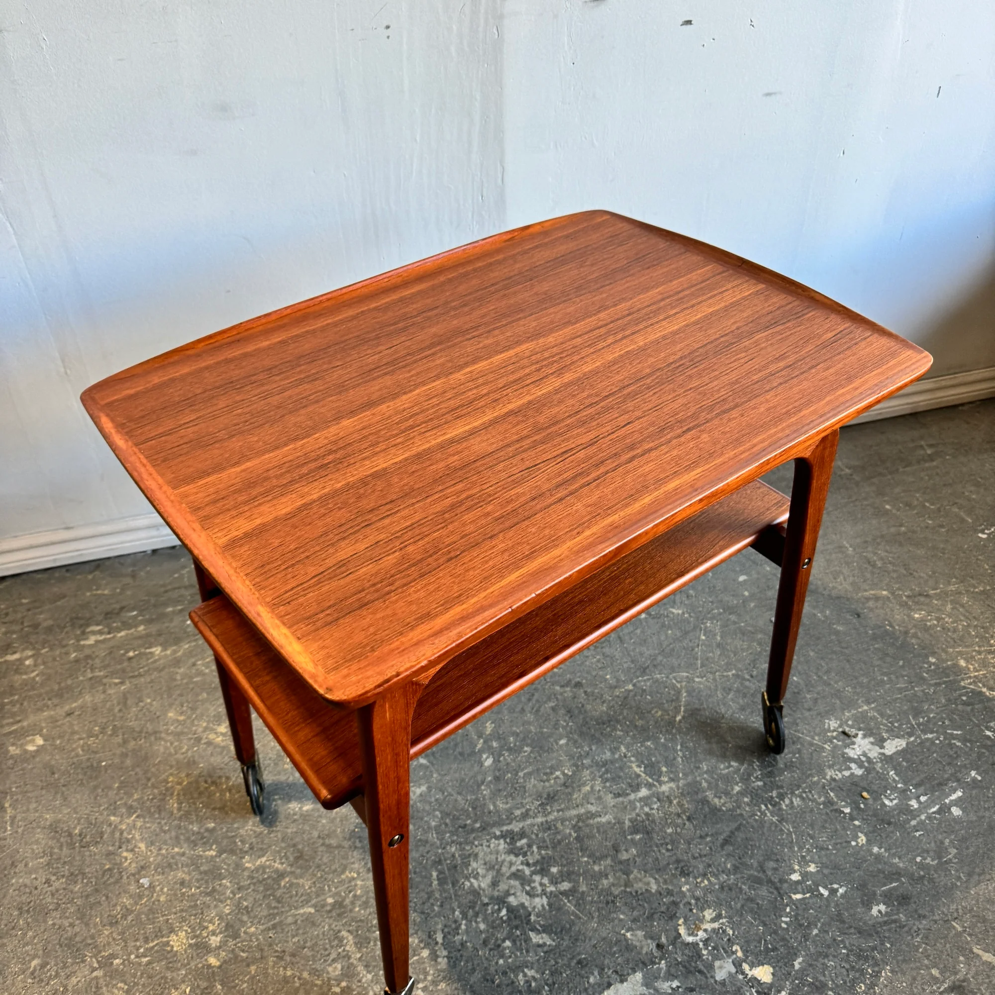 Danish Modern Arne Hovmand Olsen for Mogens Kold Bar Cart - Image 4